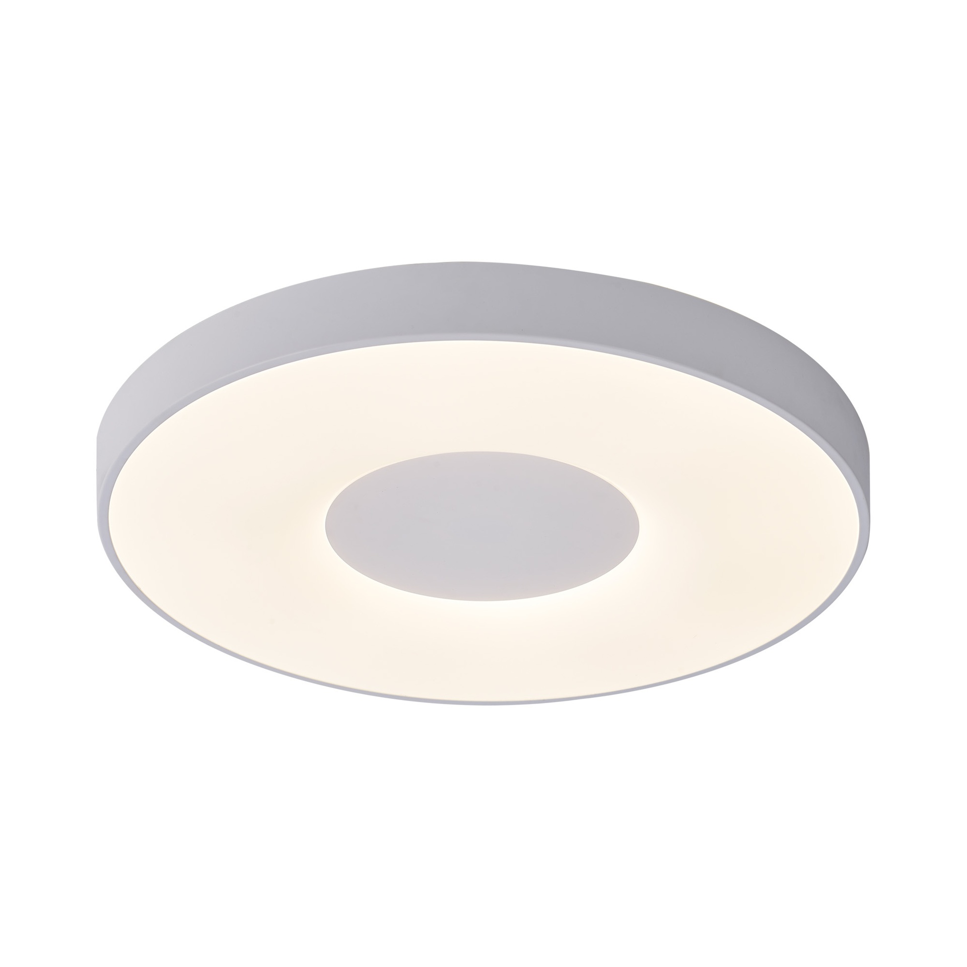 COIN * PLAFONNIER LED ROND 100W - 2700-5000K - AVEC TÉLÉCOMMANDE - BLANC