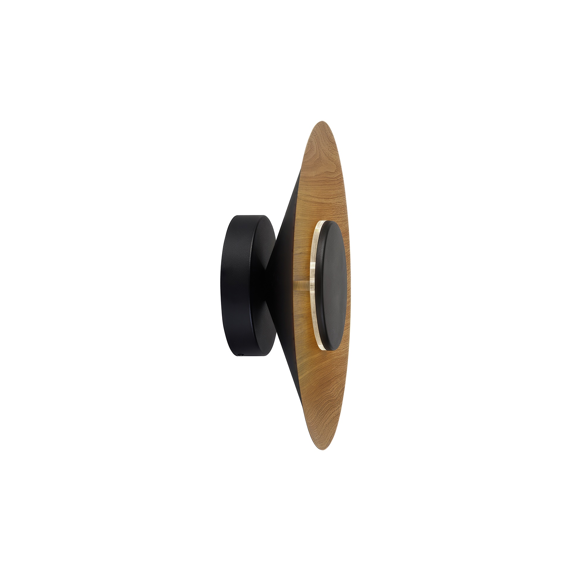ORION * LED WALL LAMP 20W 3000K BLACK/ WOOD