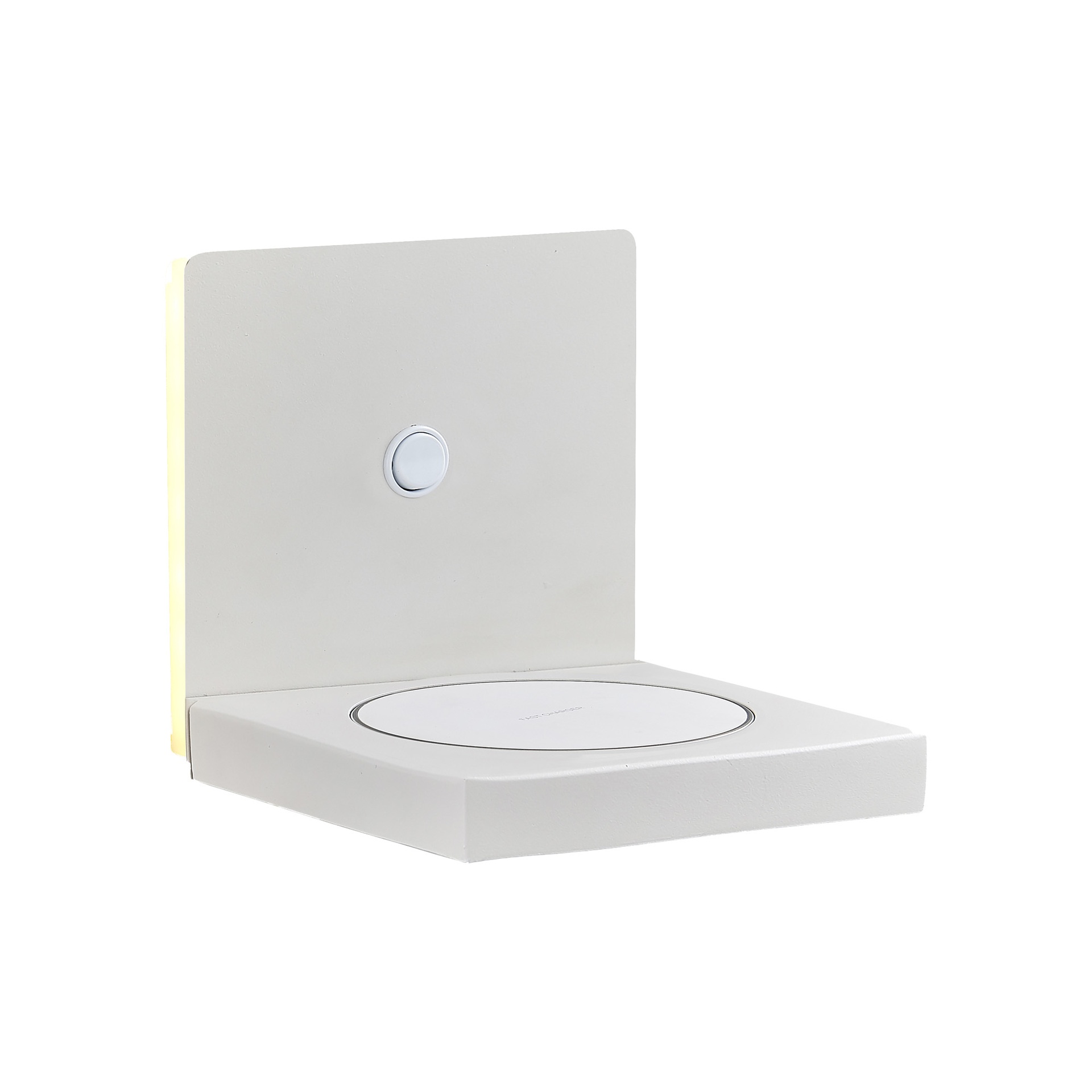 ZANZIBAR * APPLIQUE LED BIANCO 3000k 3W CON CARICATORE MOVIL INDUCCION
