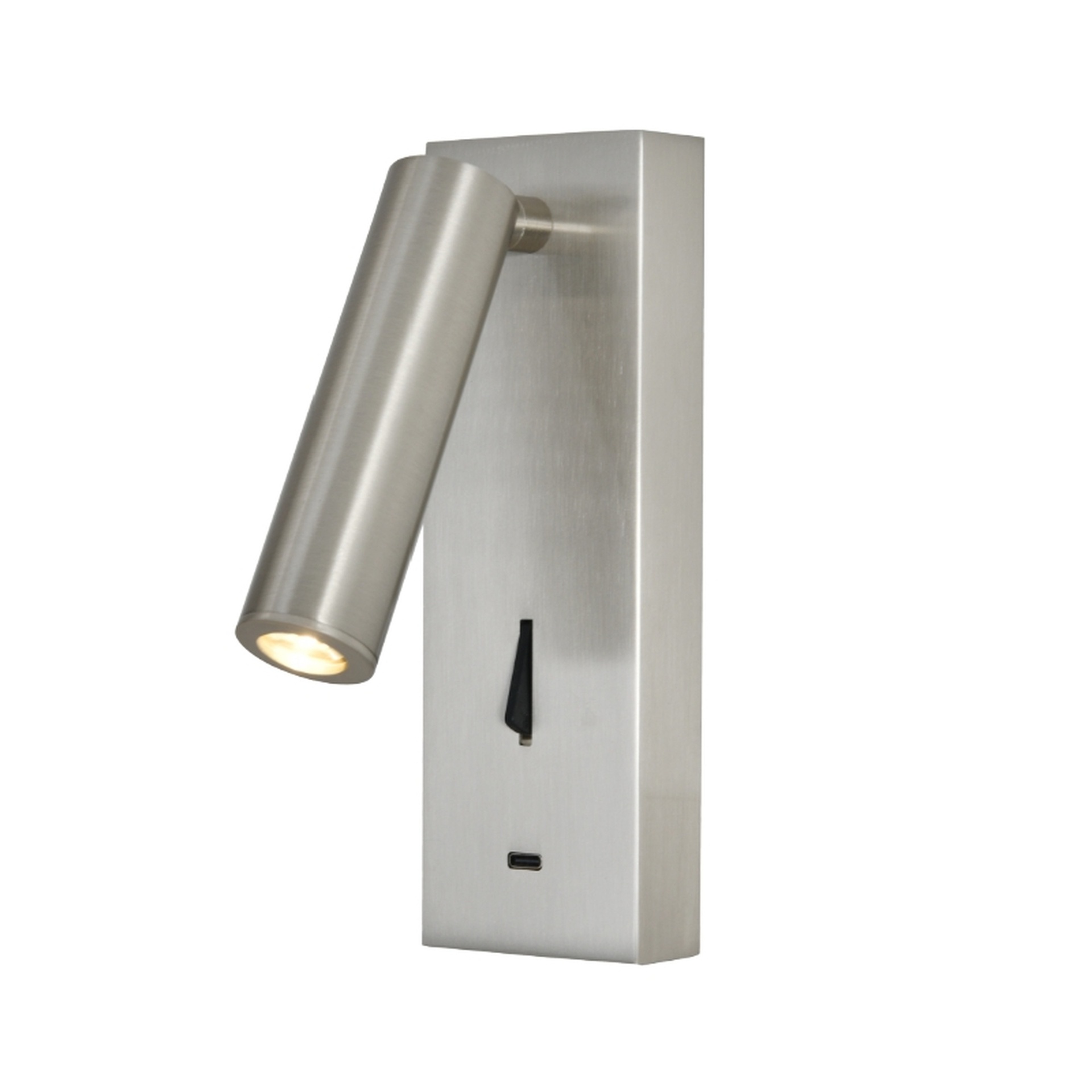 LISSEUSE À LED RATE III * 3W 3000K NICKEL SATINÉ AVEC CHARGEUR TYPE-C