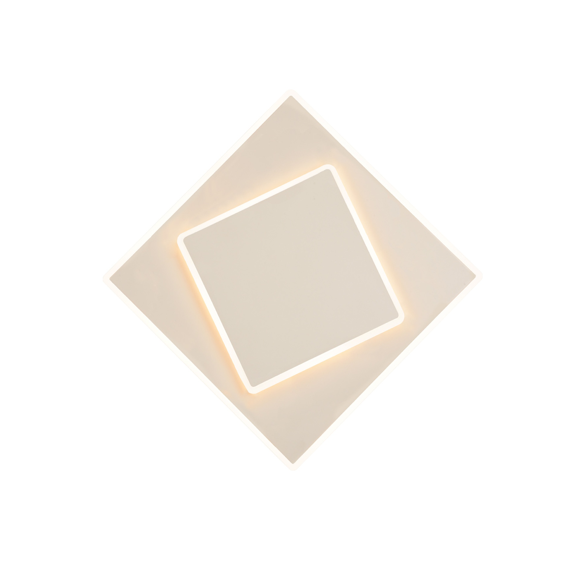 DAKLA * SQUARE WALL LAMP LED 30W WHITE