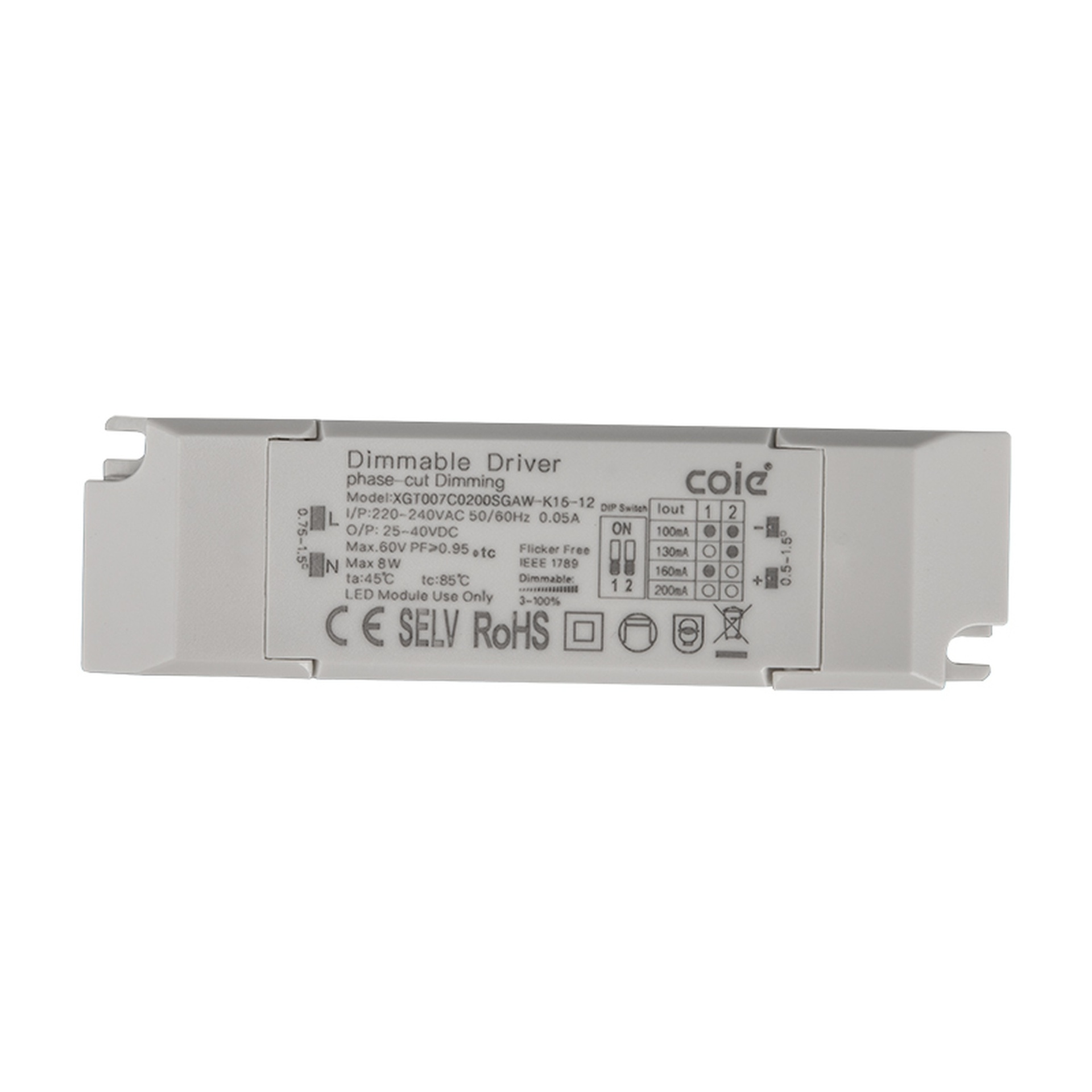 SUNSET * 6W Driver dimmerabile TRIAC