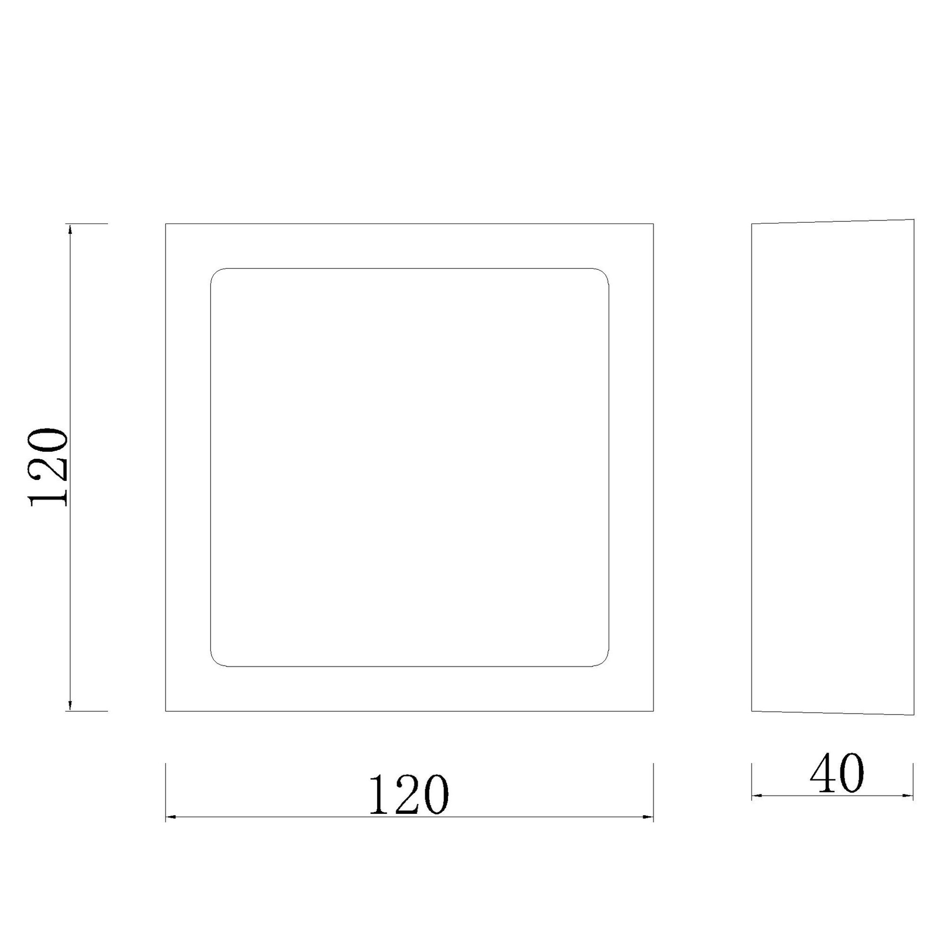 Saona superficie · Plafonniers · Blanc mat