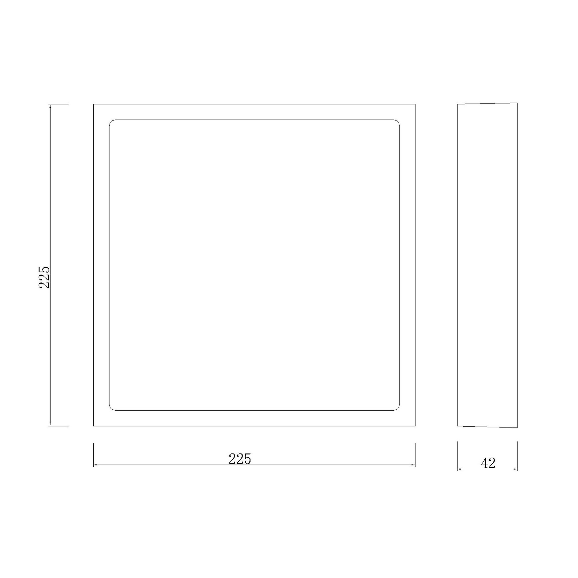 Saona superficie · Plafonniers · Blanc mat
