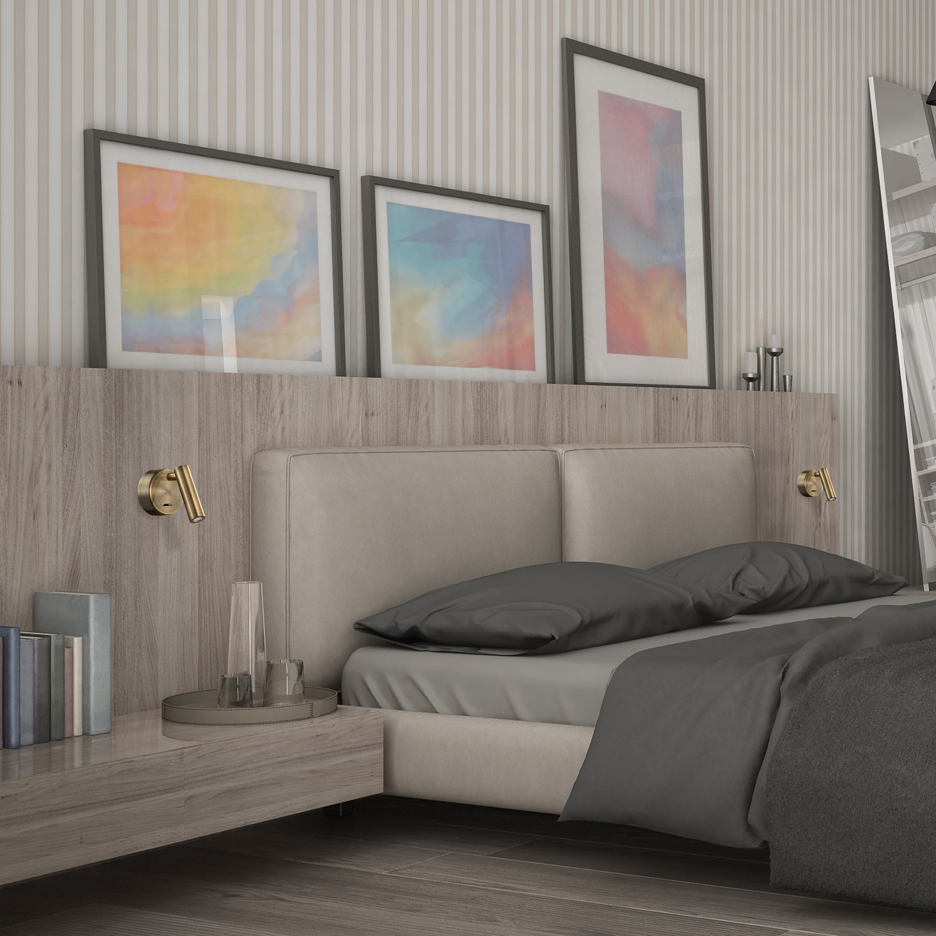 Prea · Luminarias de pared · Cuero