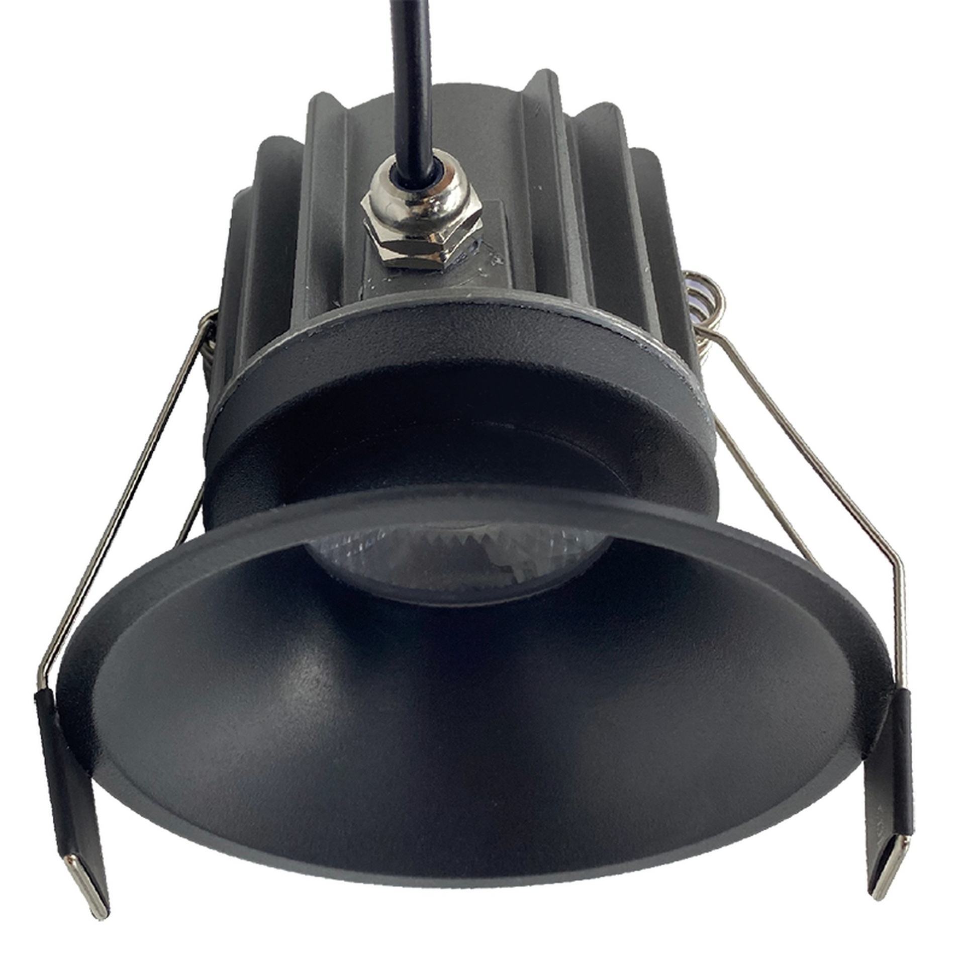 ROMBOK * RECESSED LED CCT BLACK 12W IP65