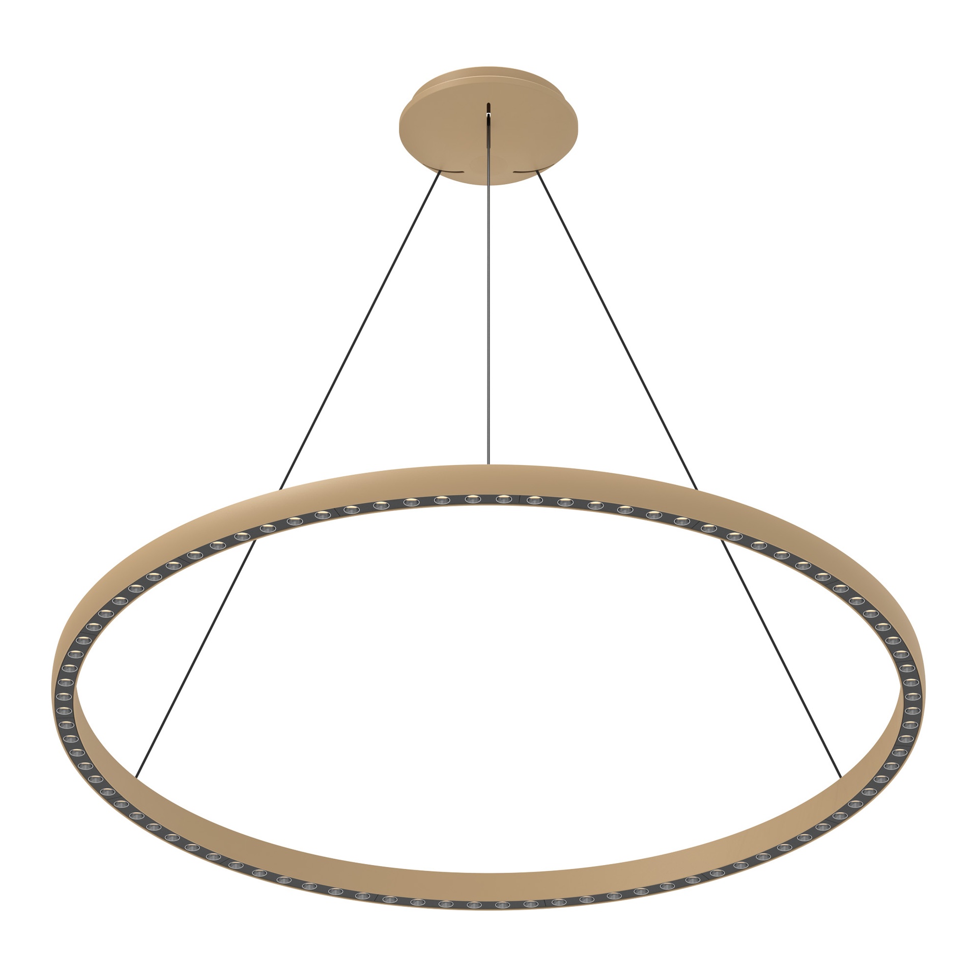 RIUMAR * LED PENDANT 60+20W D.92CM 3000K Sand