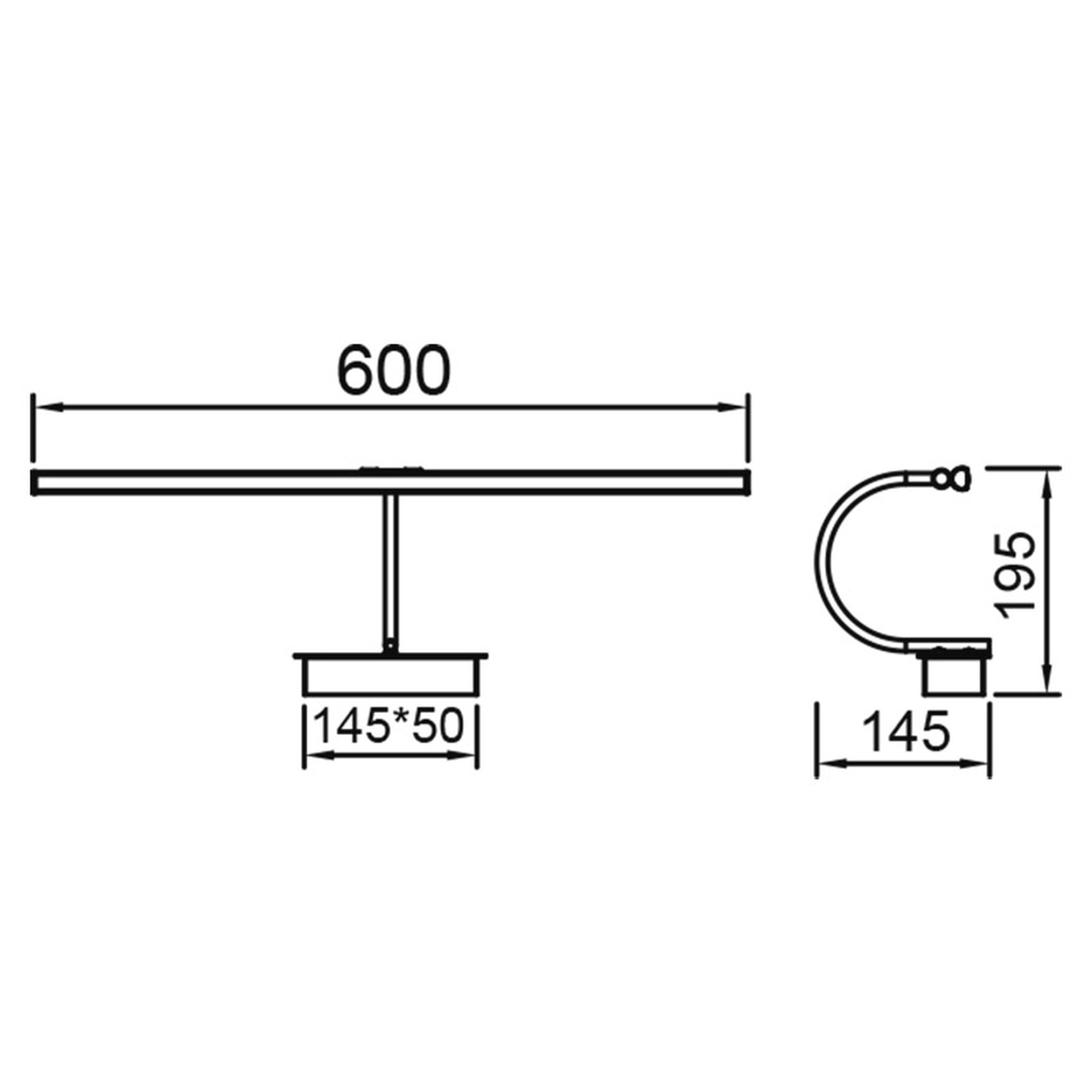 Paracuru · Luminaires muraux · Chrome