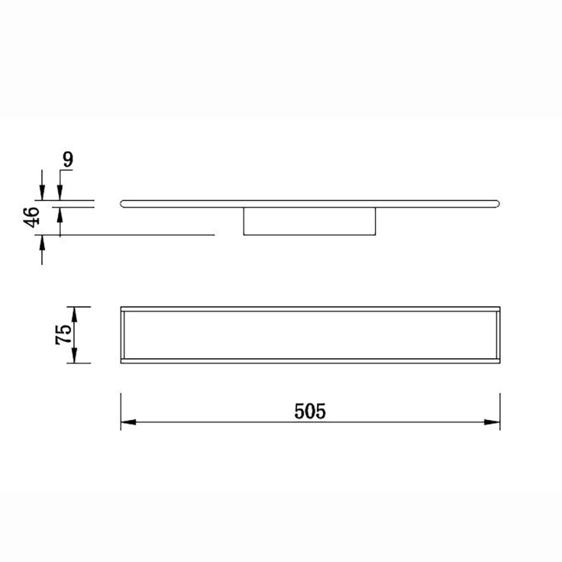 NELSON * APPLIQUE LED CCT 24W BIANCO