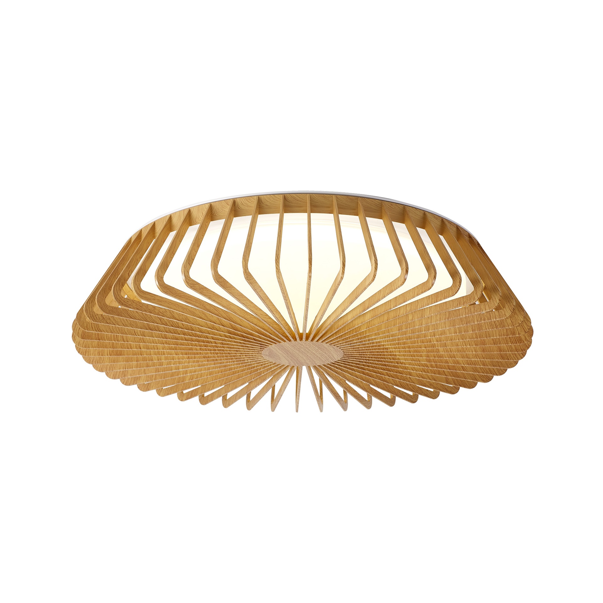 HIMALAYA PLAFONIERA * PLAFONIERA LED 53 CM LEGNO