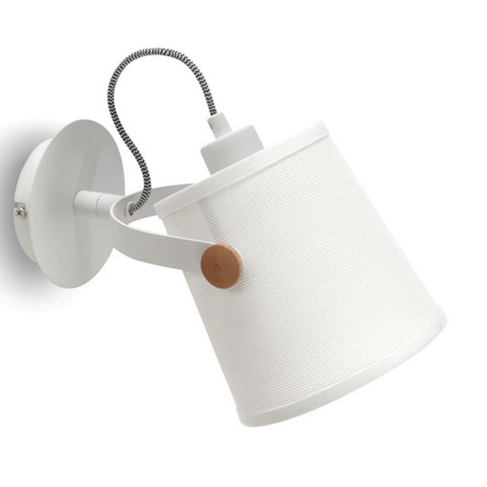 NORDICA *BLANCO/MADERA*  APLIQUE 1L