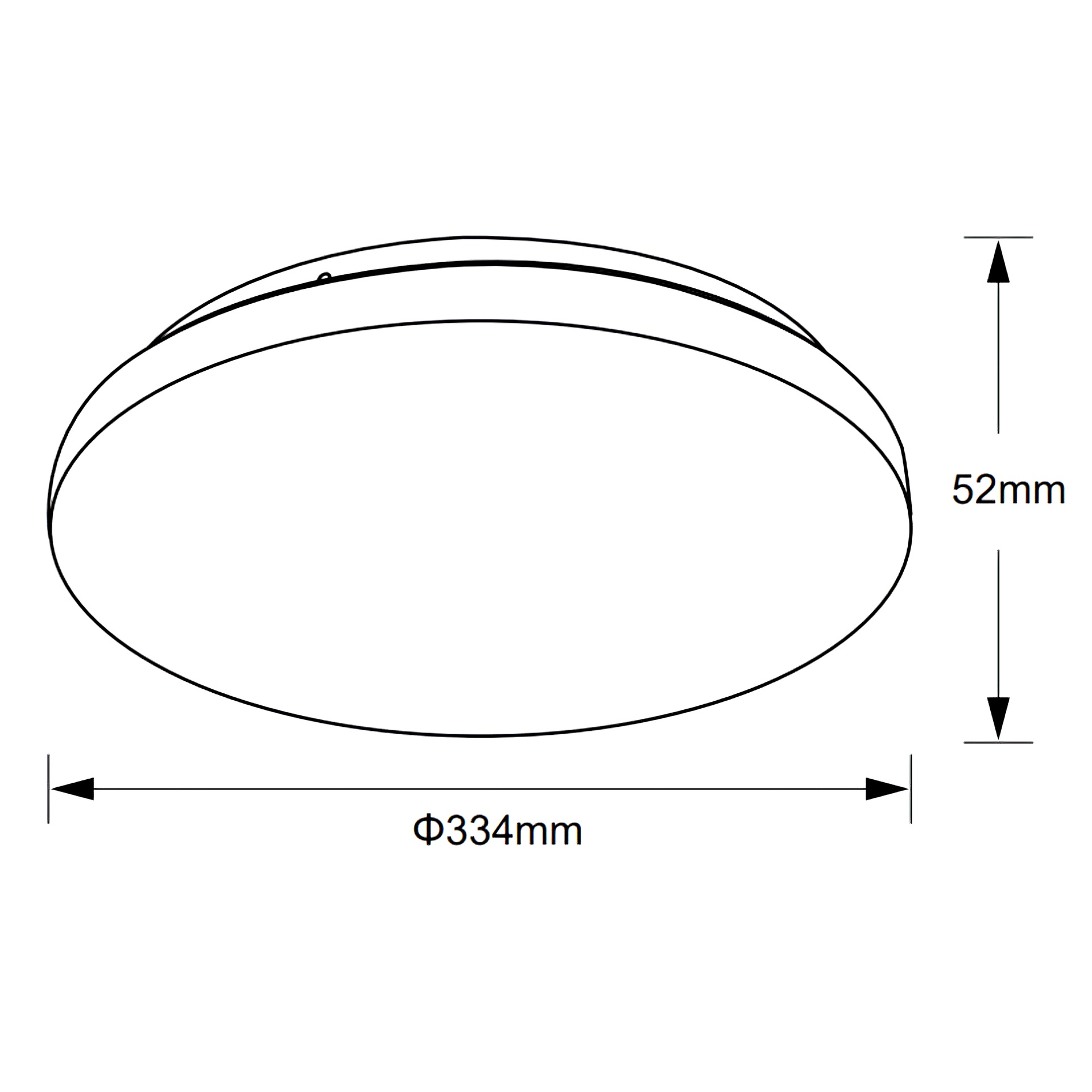 ZERO CCT * Plafoniera Lamp LED D34 24W CCT 
