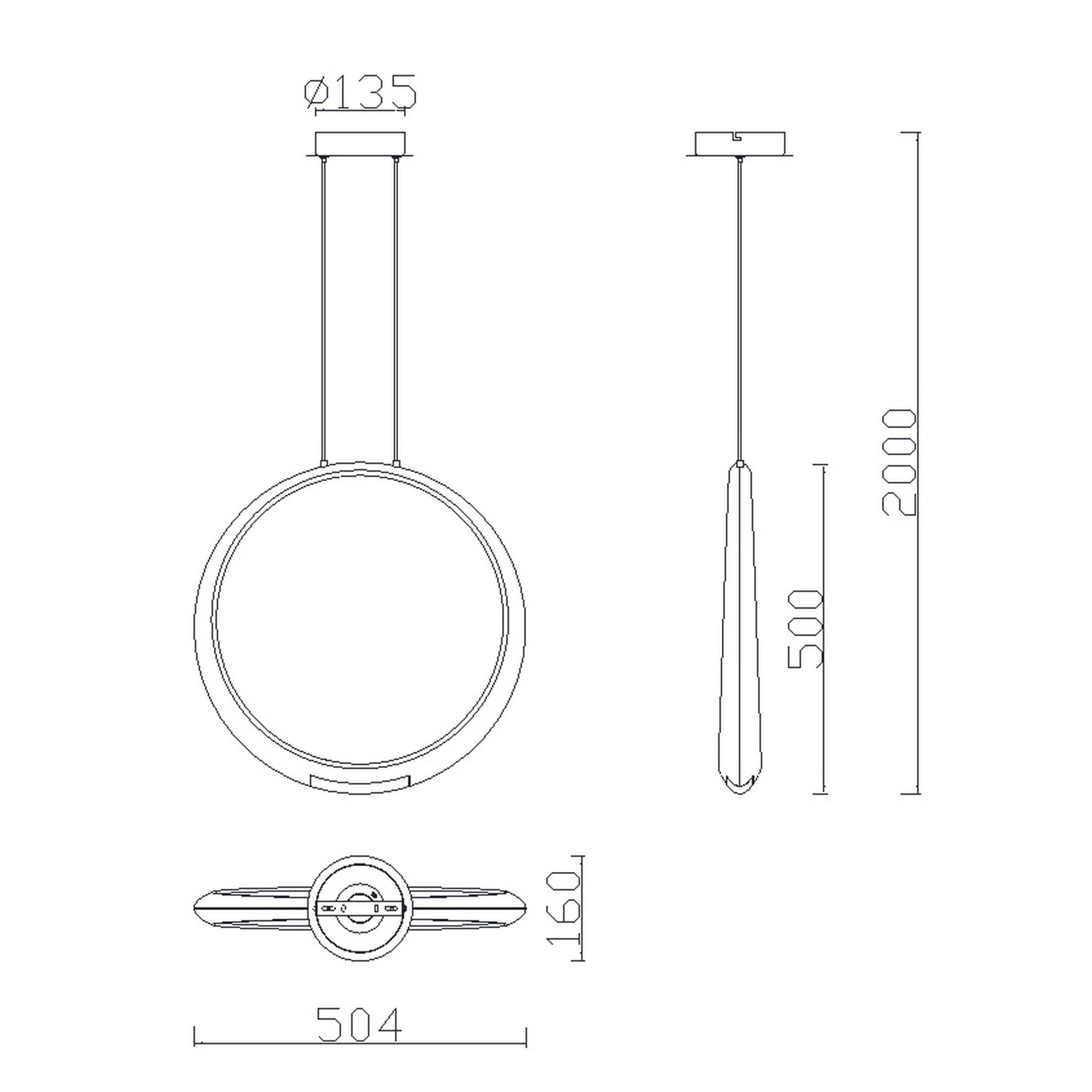 Ring · Luminaires de plafond · Argent