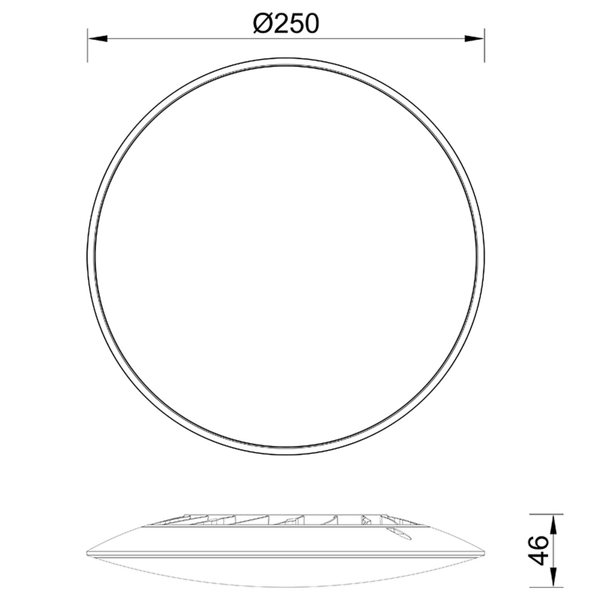 Slim · Plafonniers · Blanc