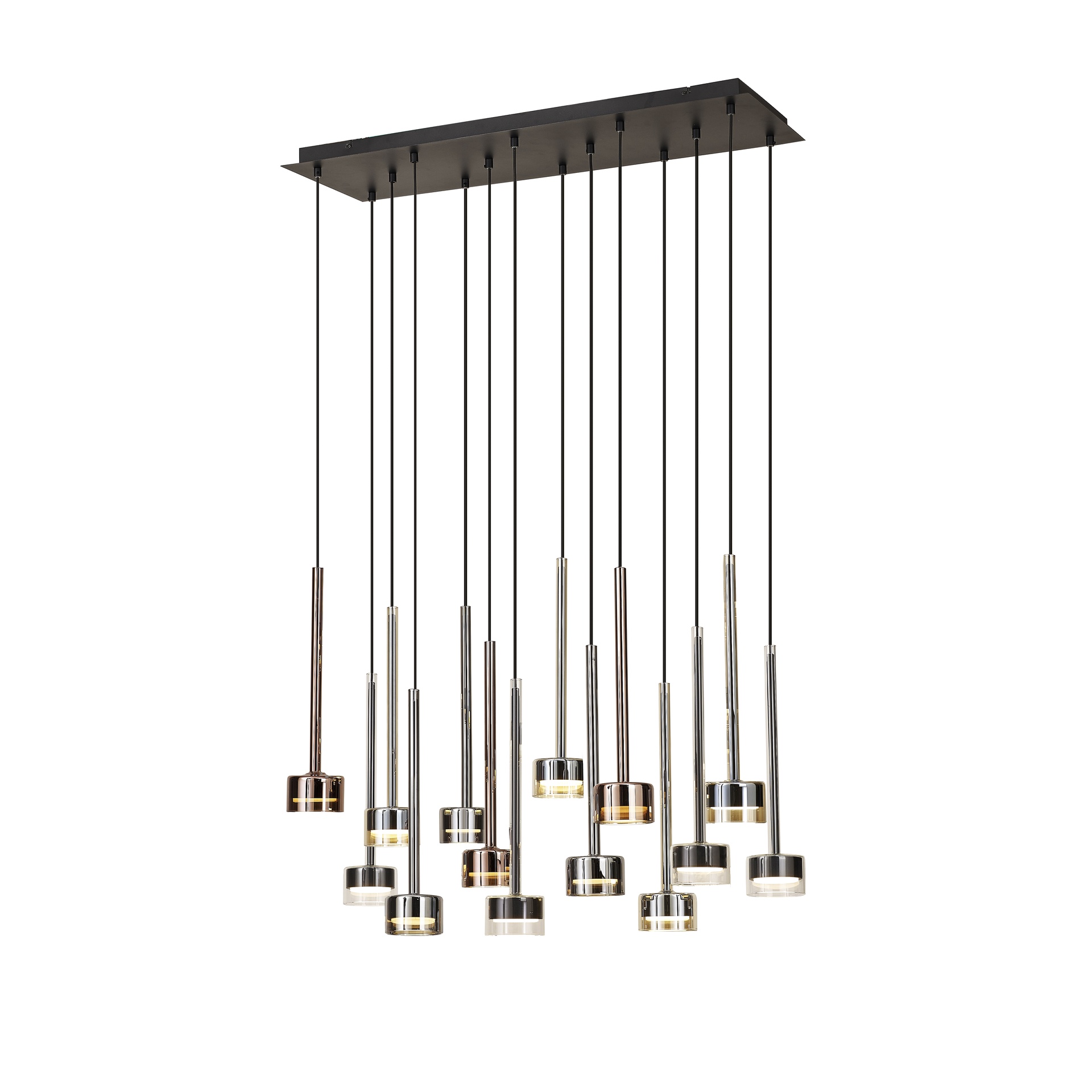 TONIC * PENDANT 14L RECTANGULAR - GX53 - MULTICOLOR