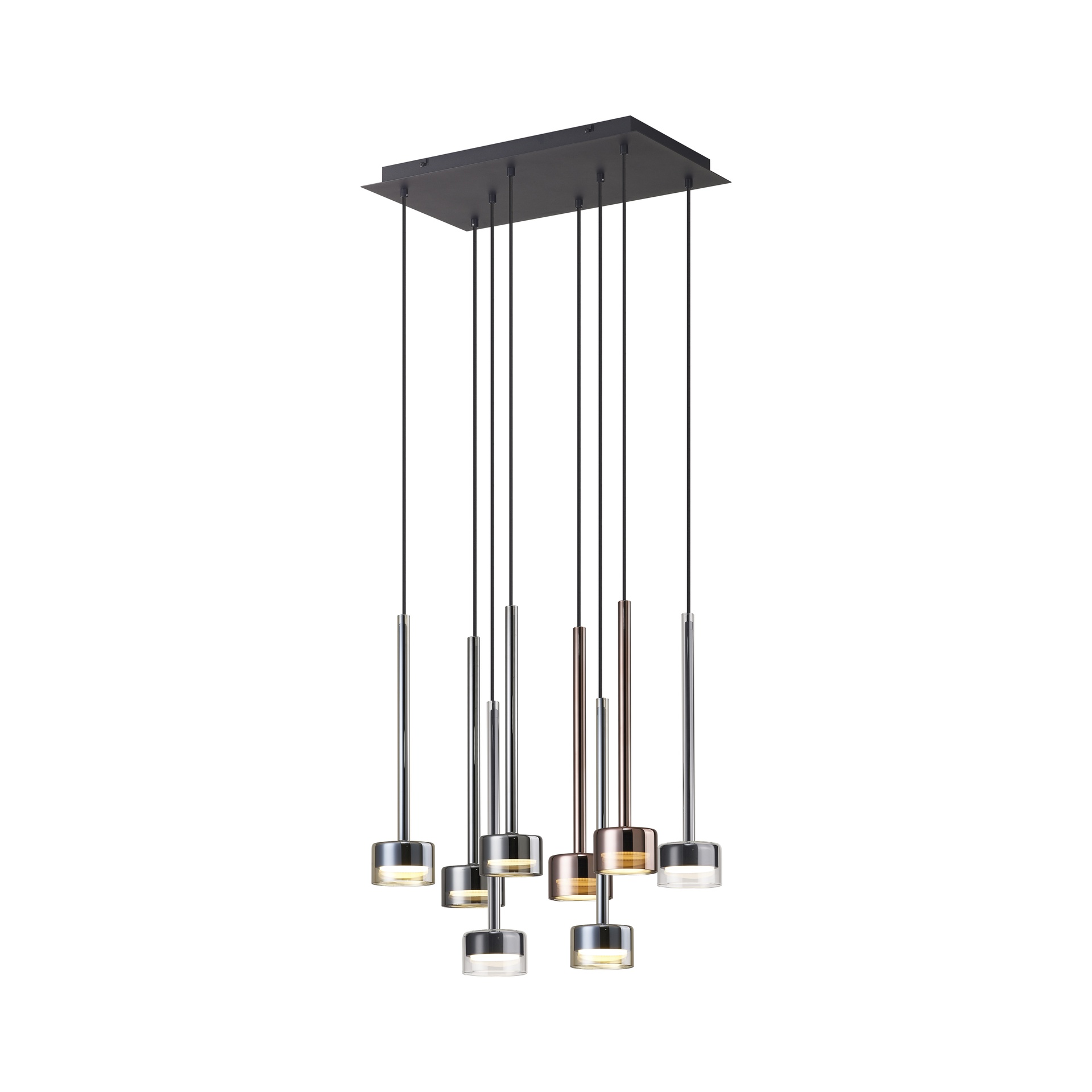 TONIC * PENDANT 8L RECTANGULAR - GX53 - MULTICOLOR