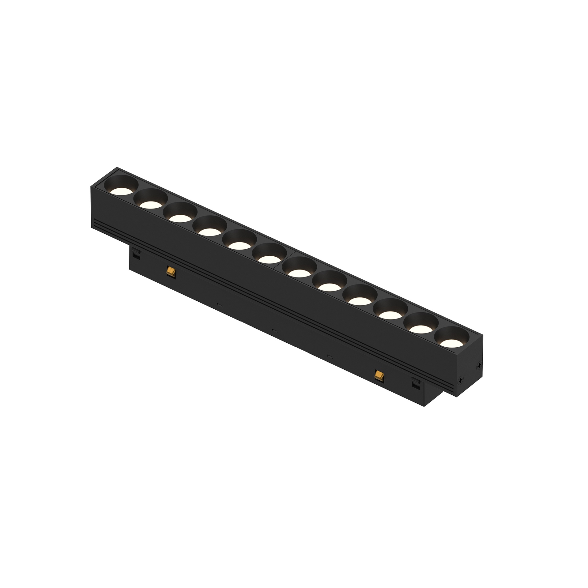 MAGNETO * MODULO LINEALE COB DIFFUSORE 12W NERO 3000K TRIAC