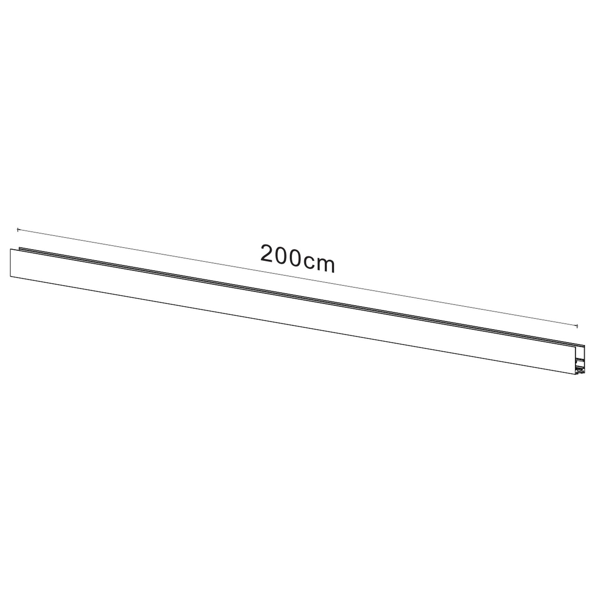 MAGNETO  * Linear Lamp  high Type 2 BLACK