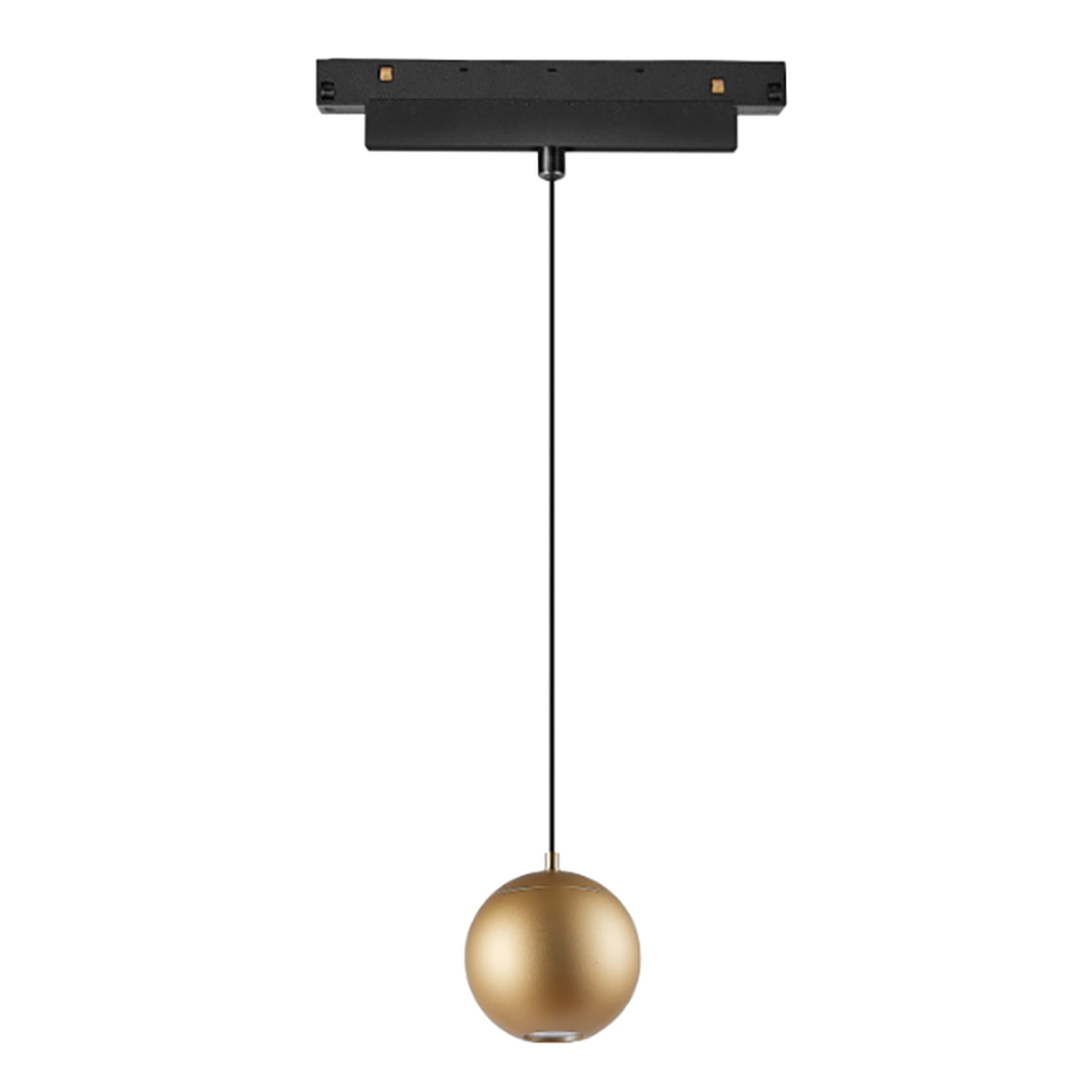 MAGNETO * SOSPESO PALLA 7W NERO/ORO 3000K TRIAC