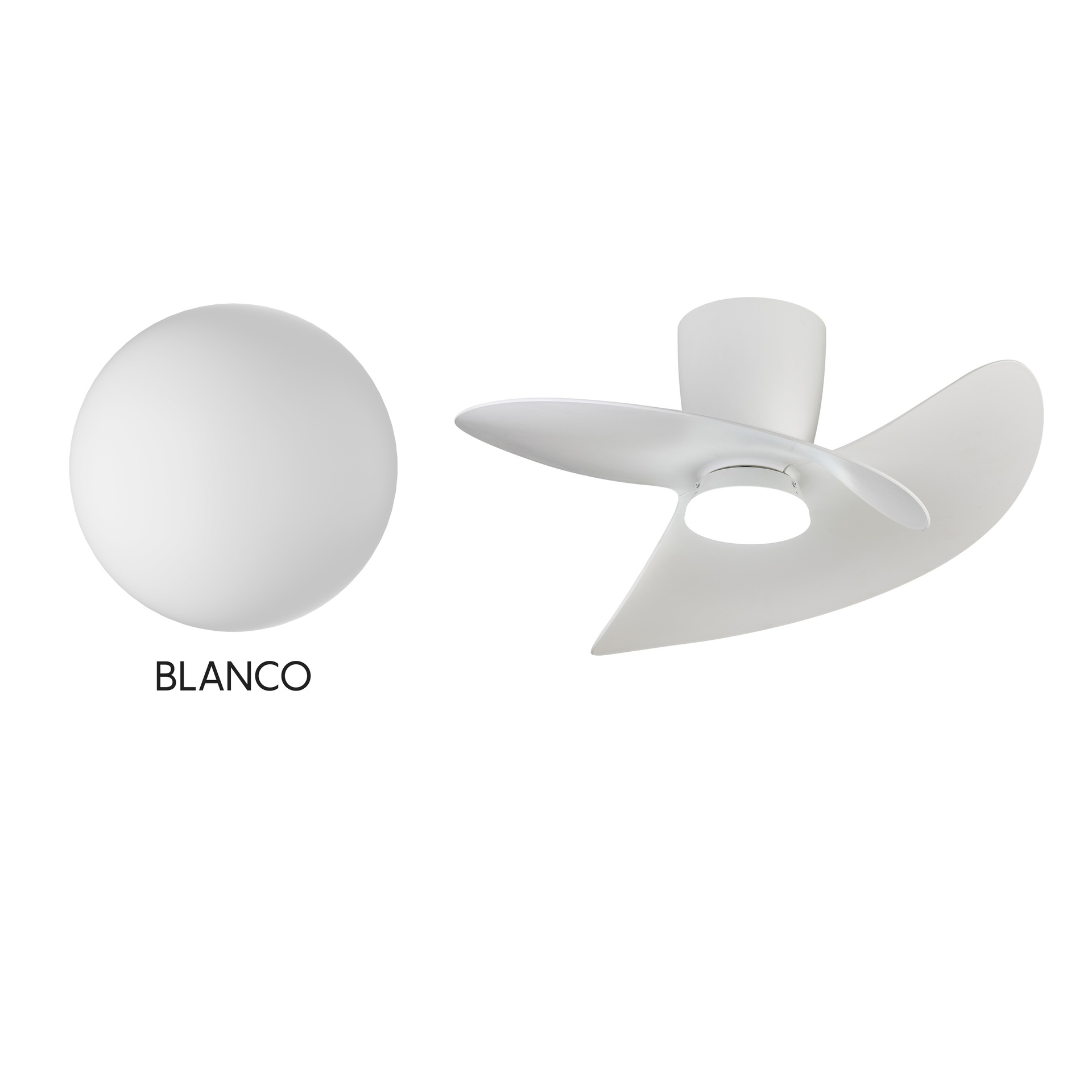 ONA * PLAFÓN / VENTILADOR  - BLANCO