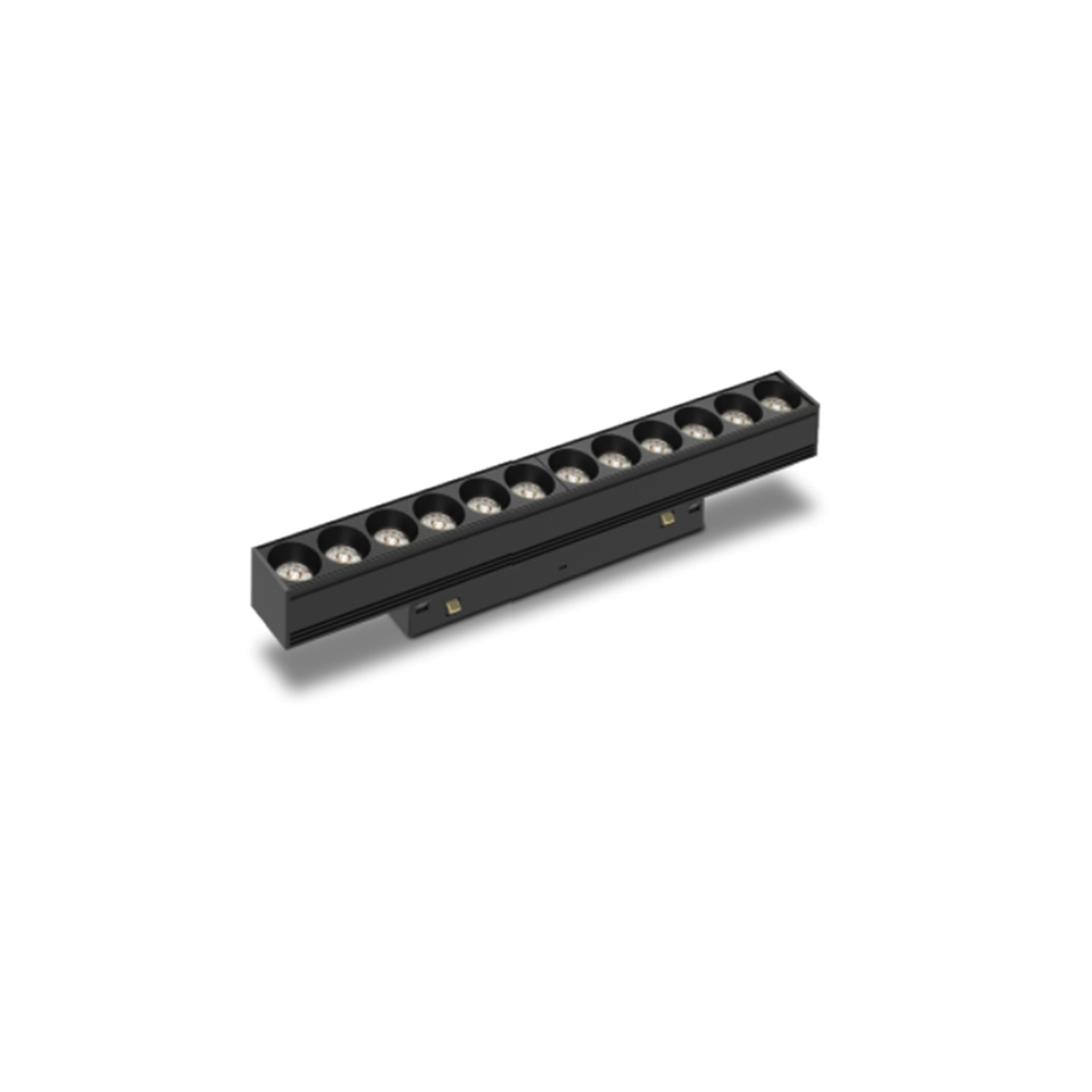 MAGNETO * MODULO LINEAL COB DIFUSOR 12W NEGRO 2700K TRIAC