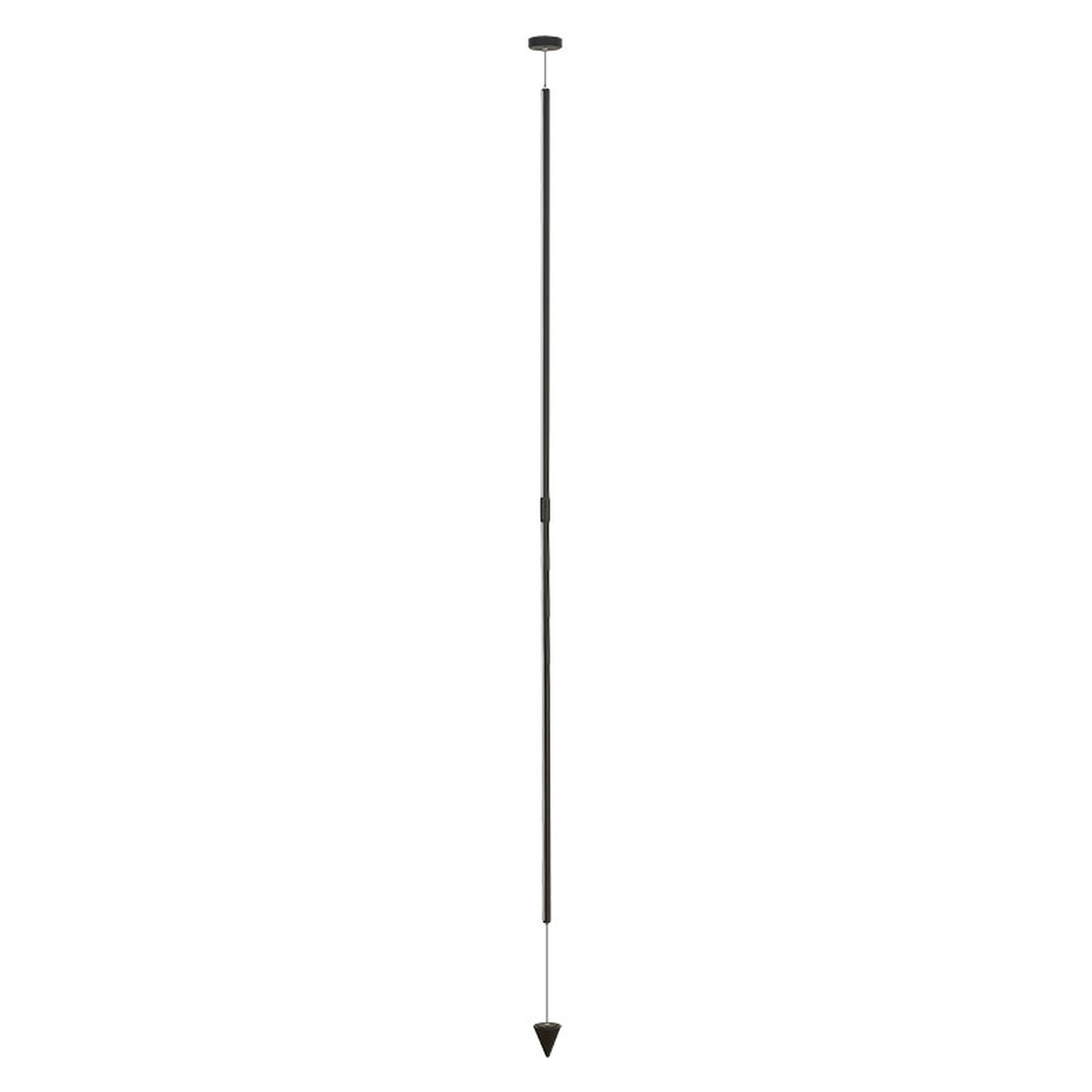VERTICAL * PIANTANA LED NERO