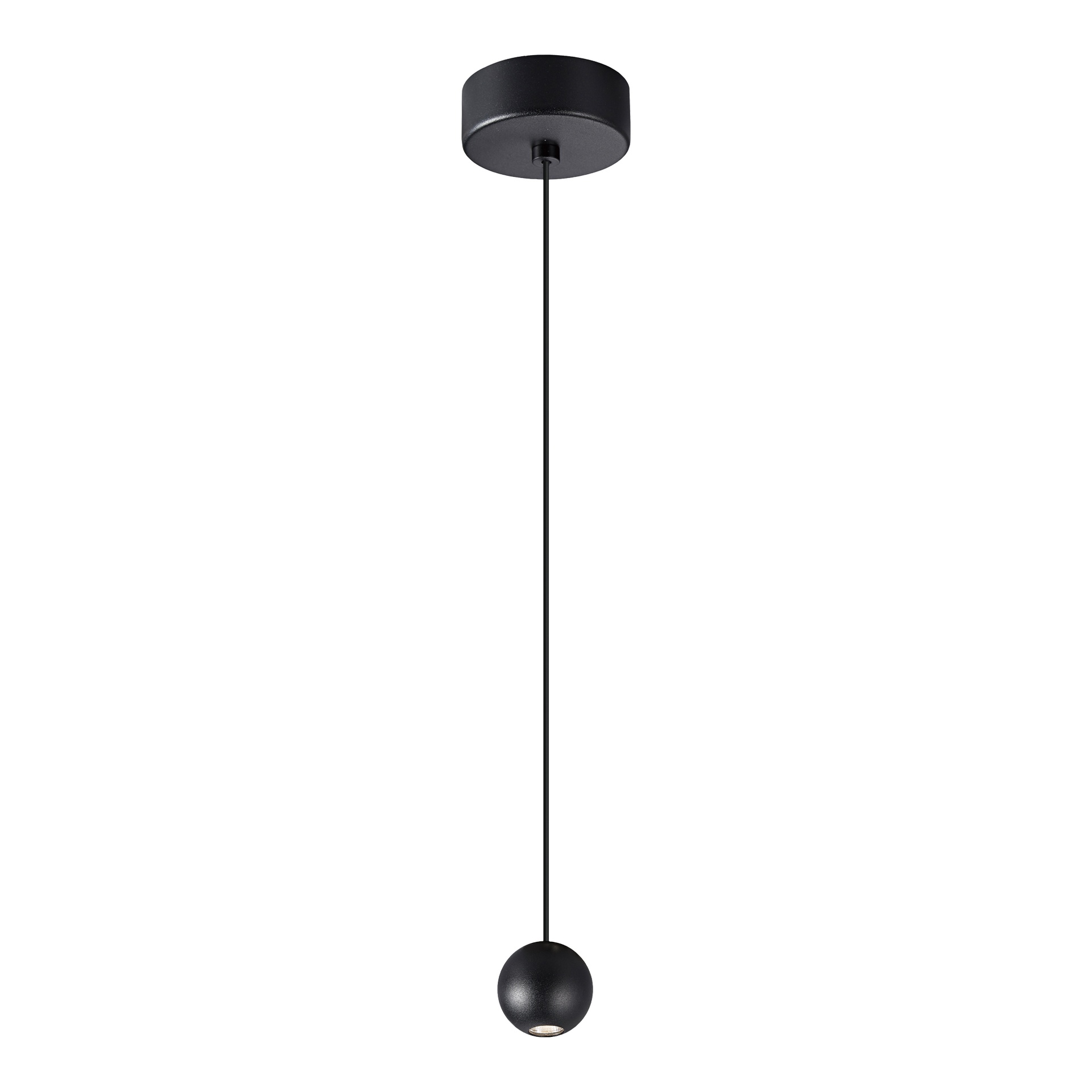 GRUISSAN * COLGANTE LED 5W 3000K NEGRO