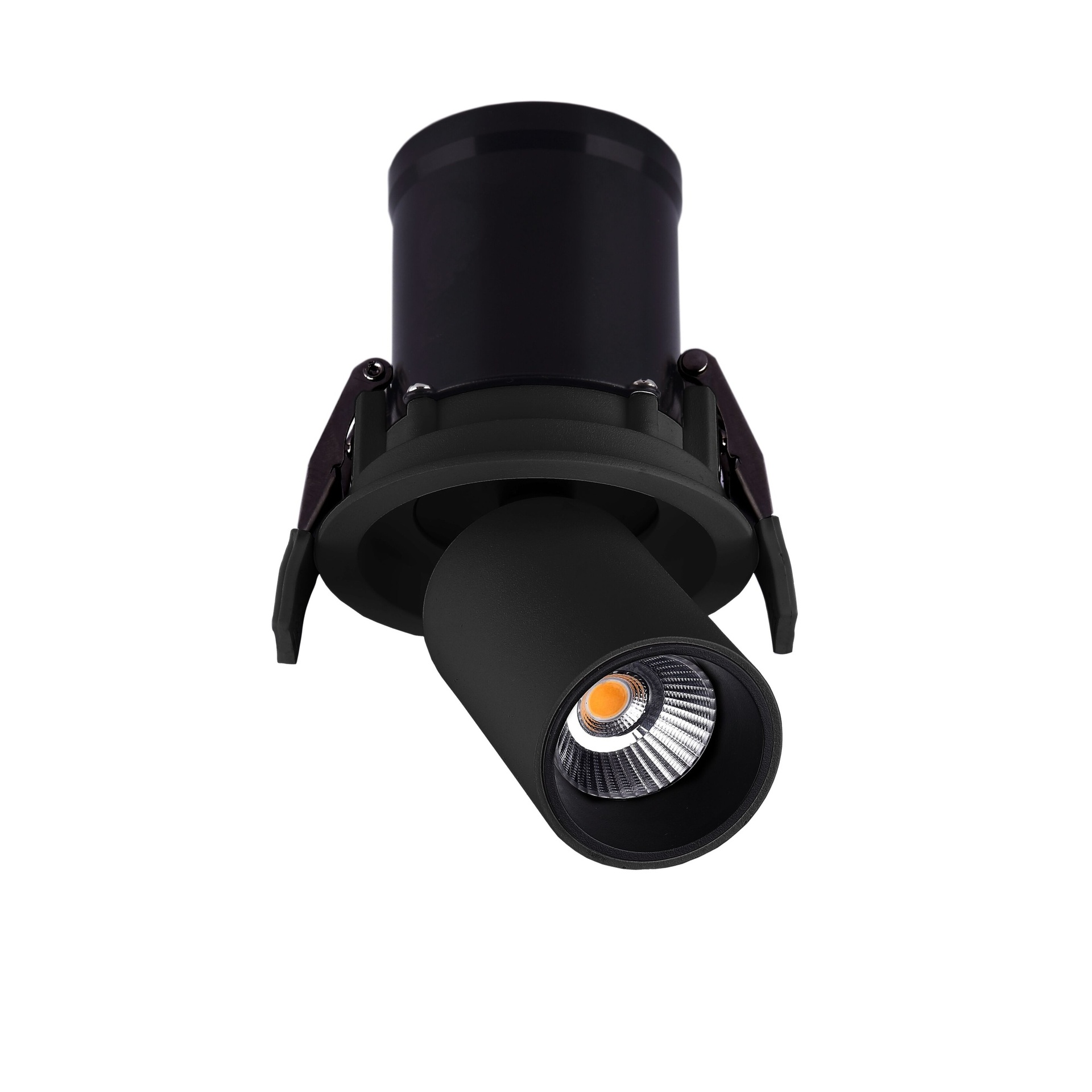 GARDA * INCASSATO LED COB (Basculante) NERO 12W - 2700K