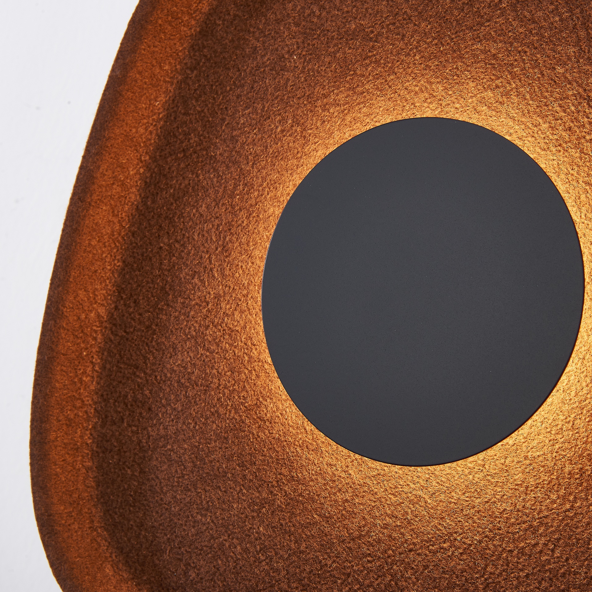 ACUSTIC * LED Wall Light 5W - 26 cm - Brown