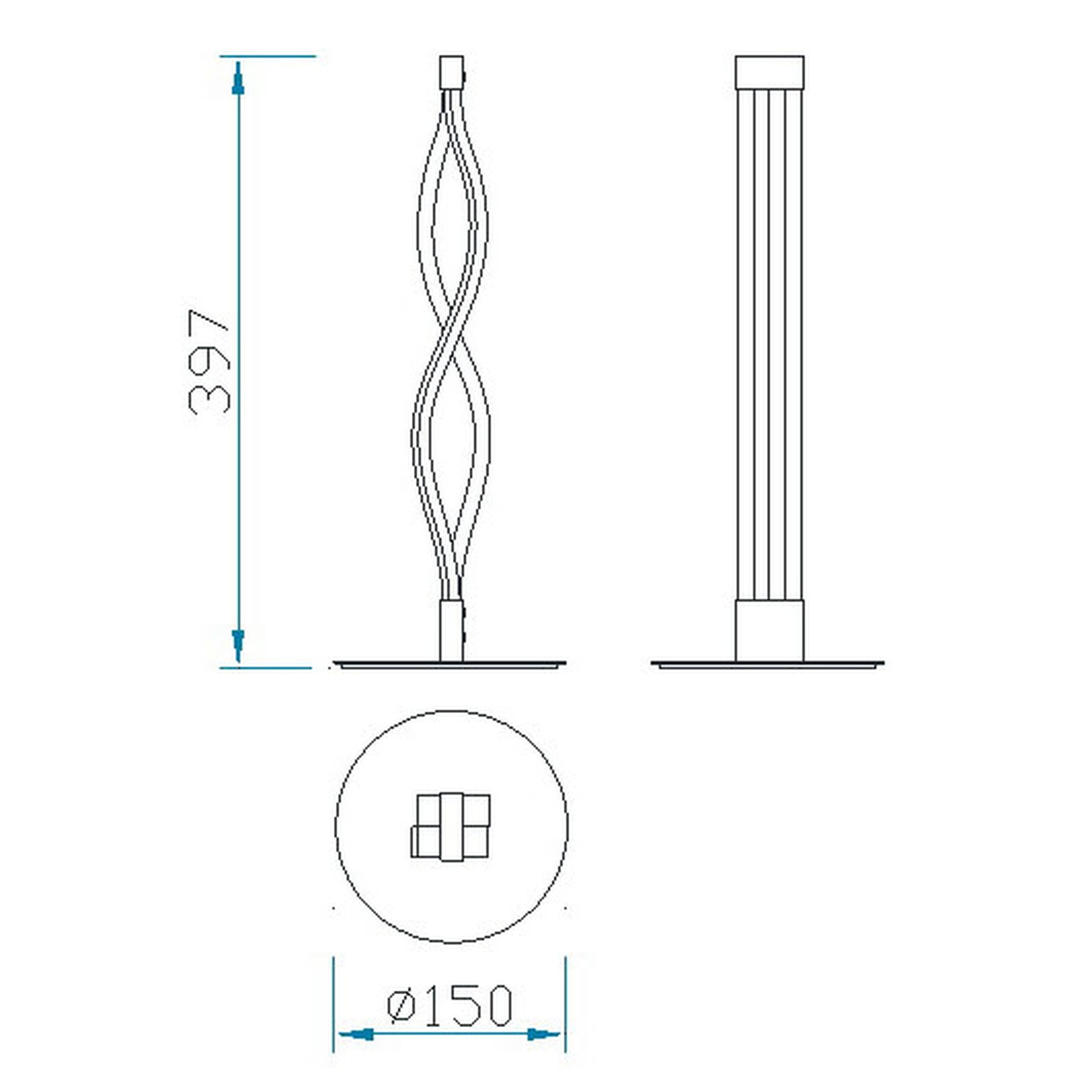***OFFRE/DESCRIPTION*** SAHARA FORJA * LAMPE DE TABLE 6W 2800K