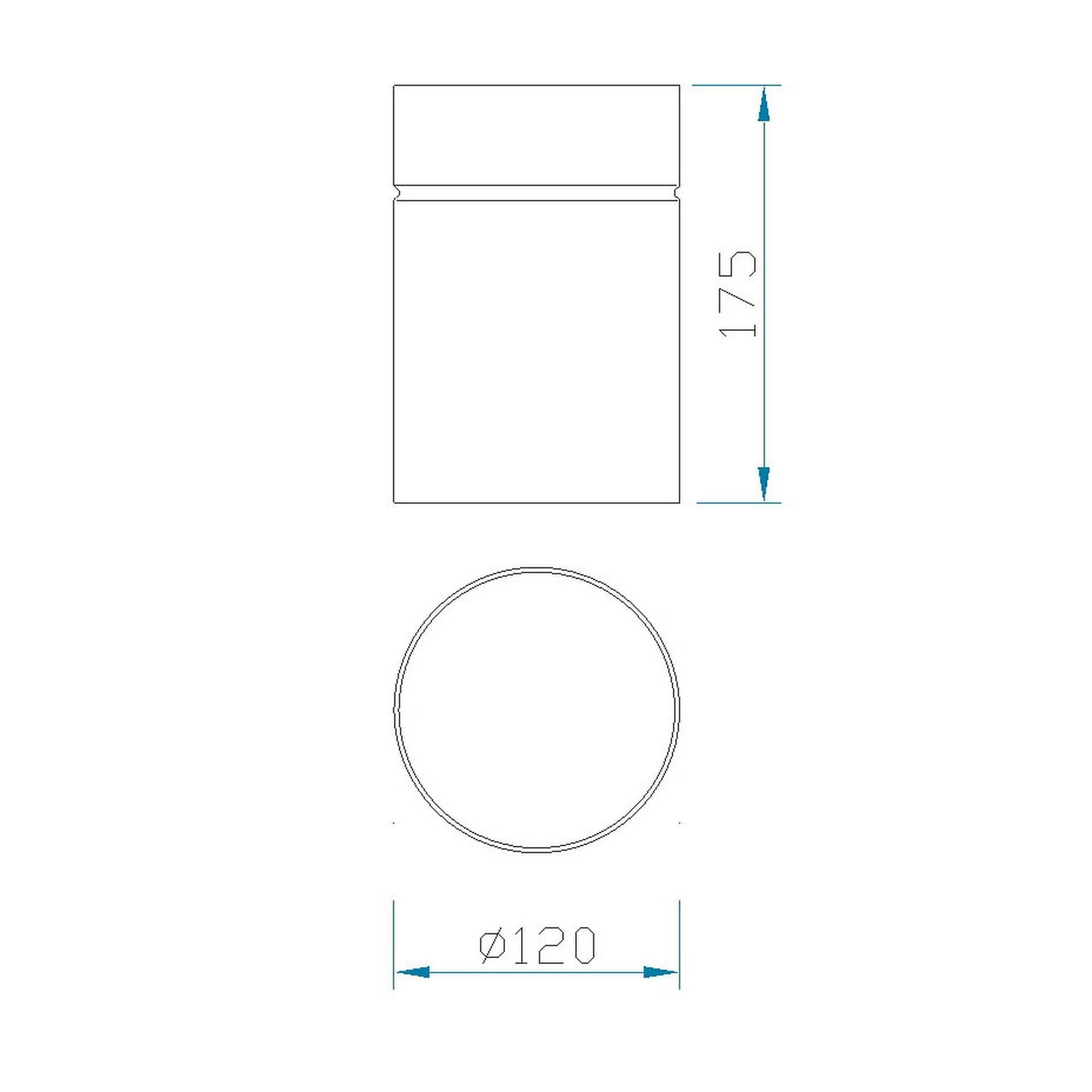 ***OFER/DES*** ARUBA * CEILING 1L*E27 (LARGE)  SILVER