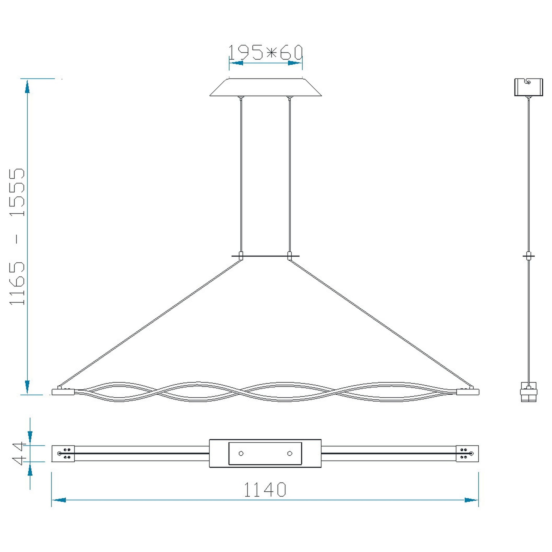 Sahara · Ceiling lights · Wrought iron