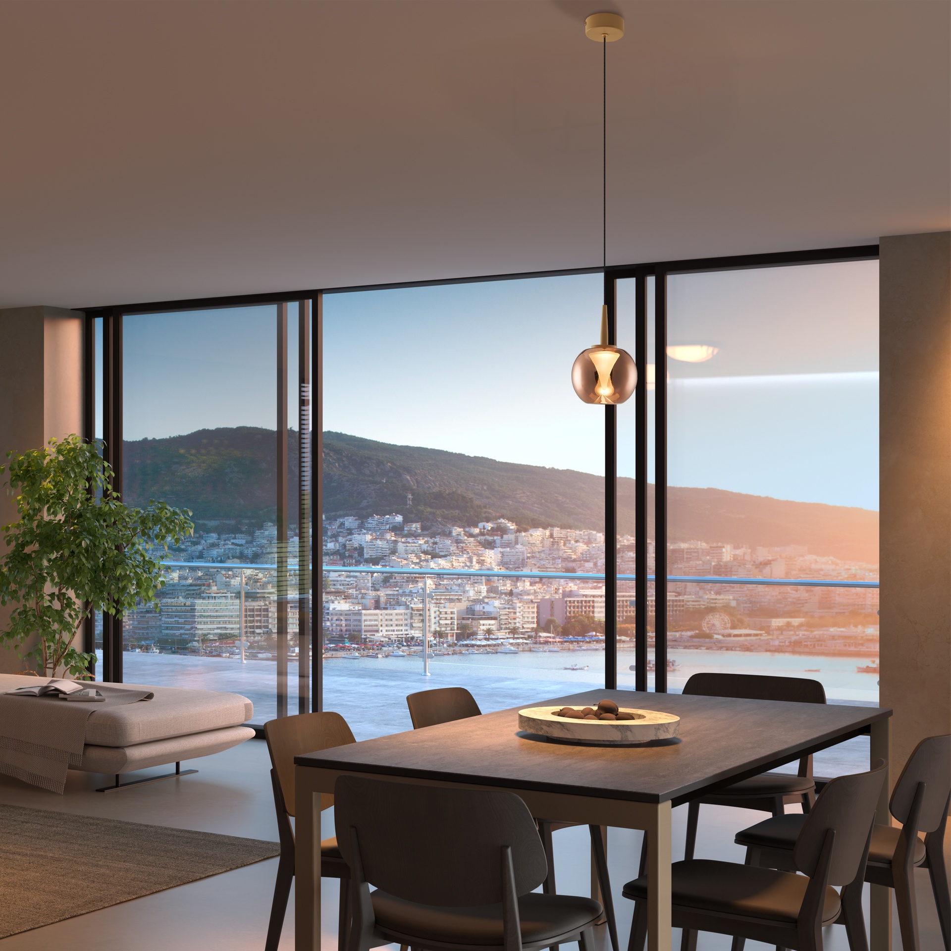Andromeda · Luminaires de plafond · Or