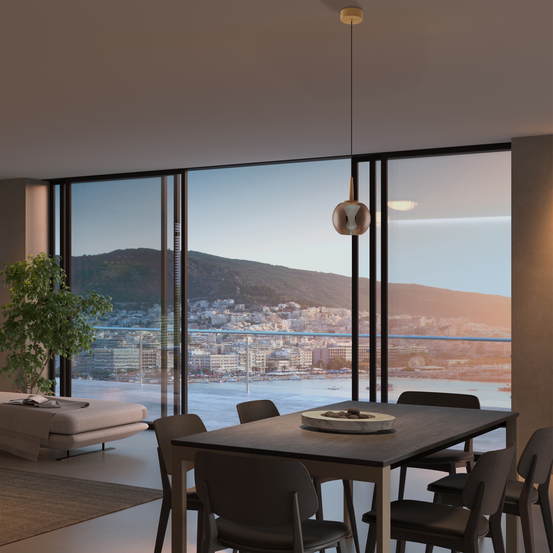 Andromeda · Luminaires de plafond · Or