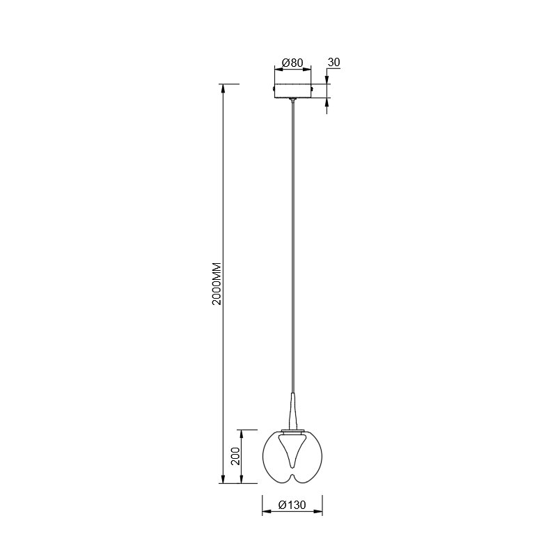 Andromeda · Luminaires de plafond · Or