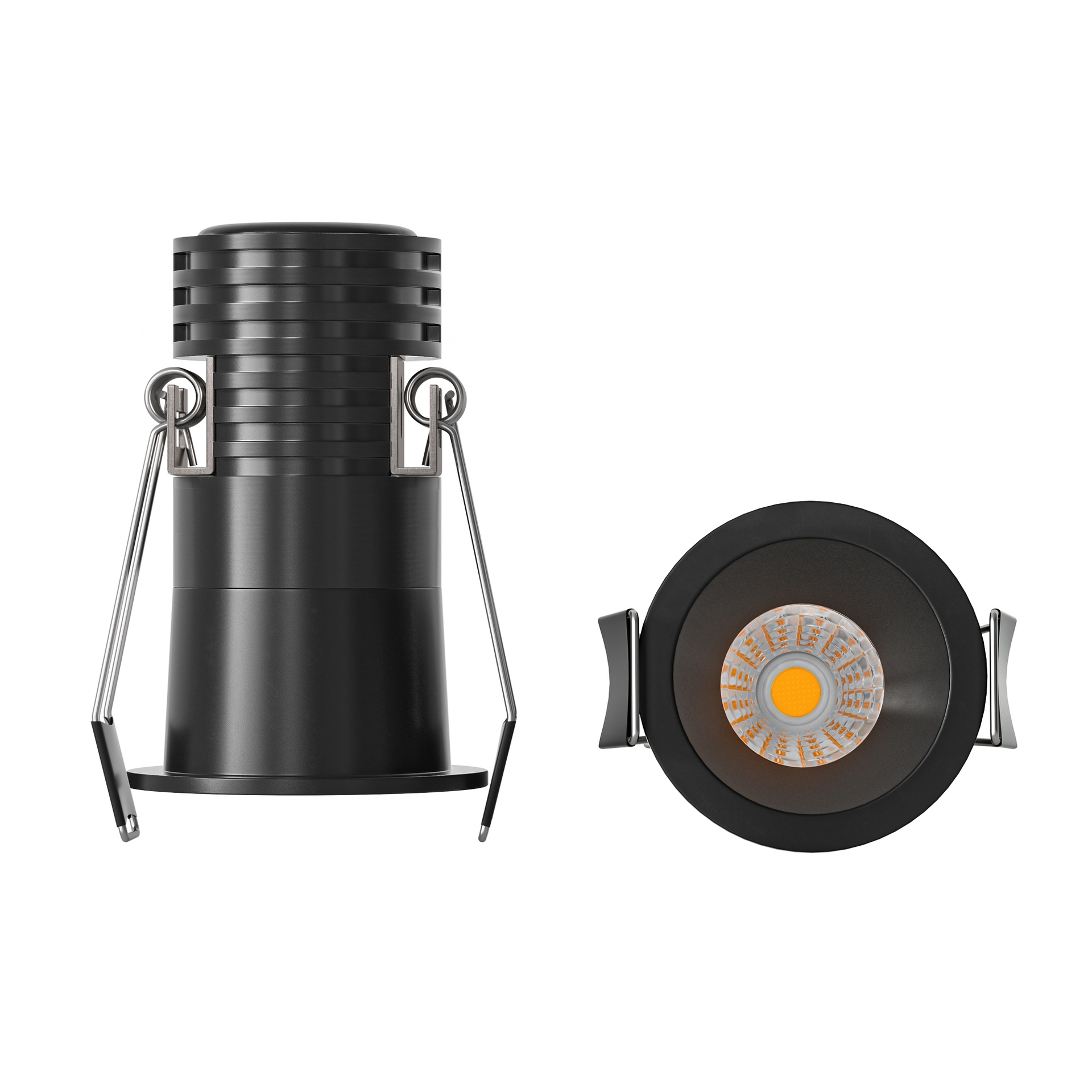 Cane · Recessed lights · Black