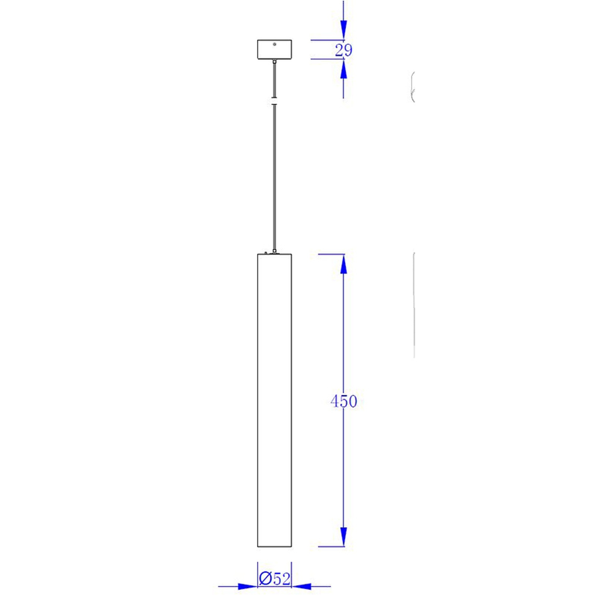 BOLONIA * LED PENDANT WHITE 10W  CCT