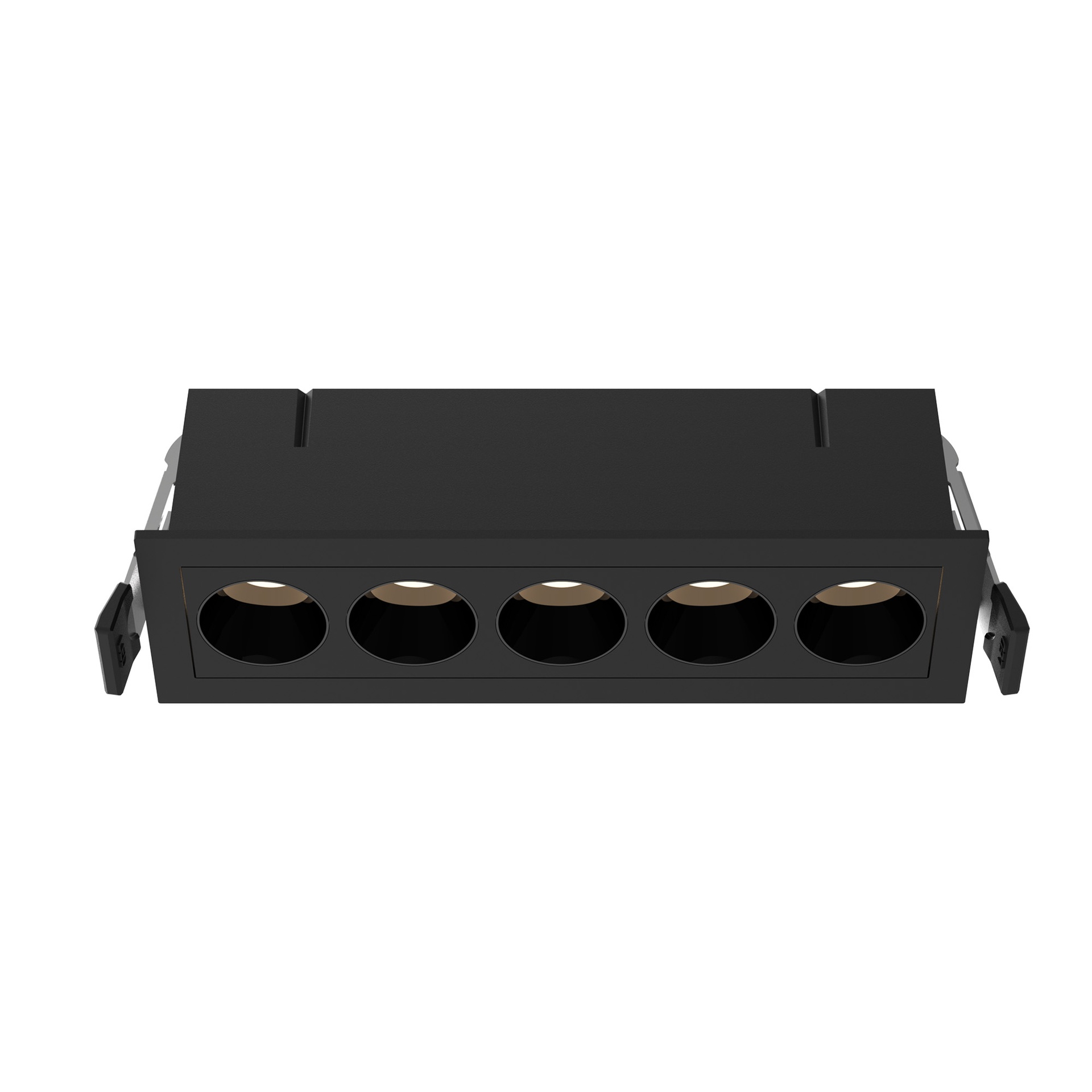 Blau · Recessed lights · Black