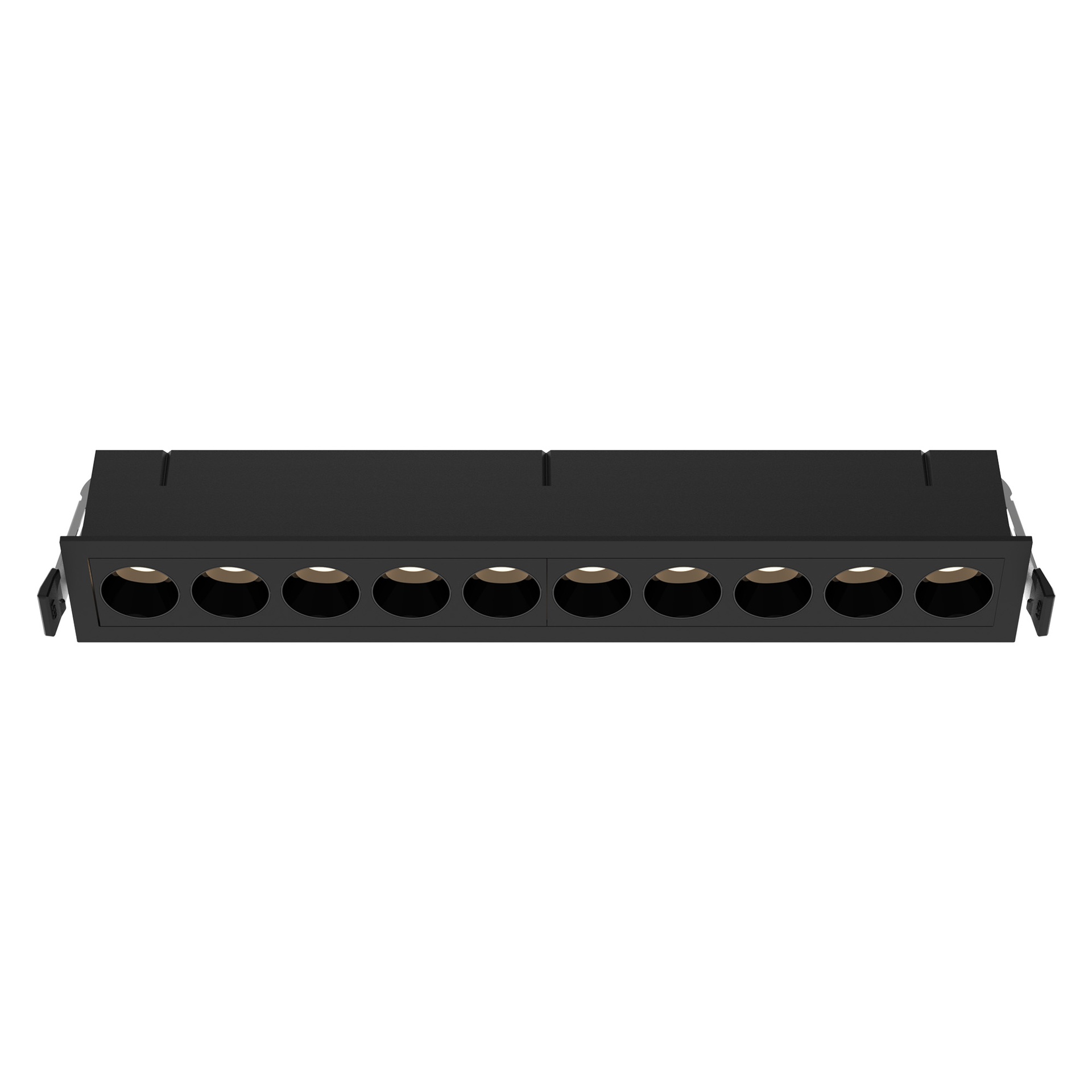 BLAU * RECCESSED SPOT 10L 24W  3000K BLACK