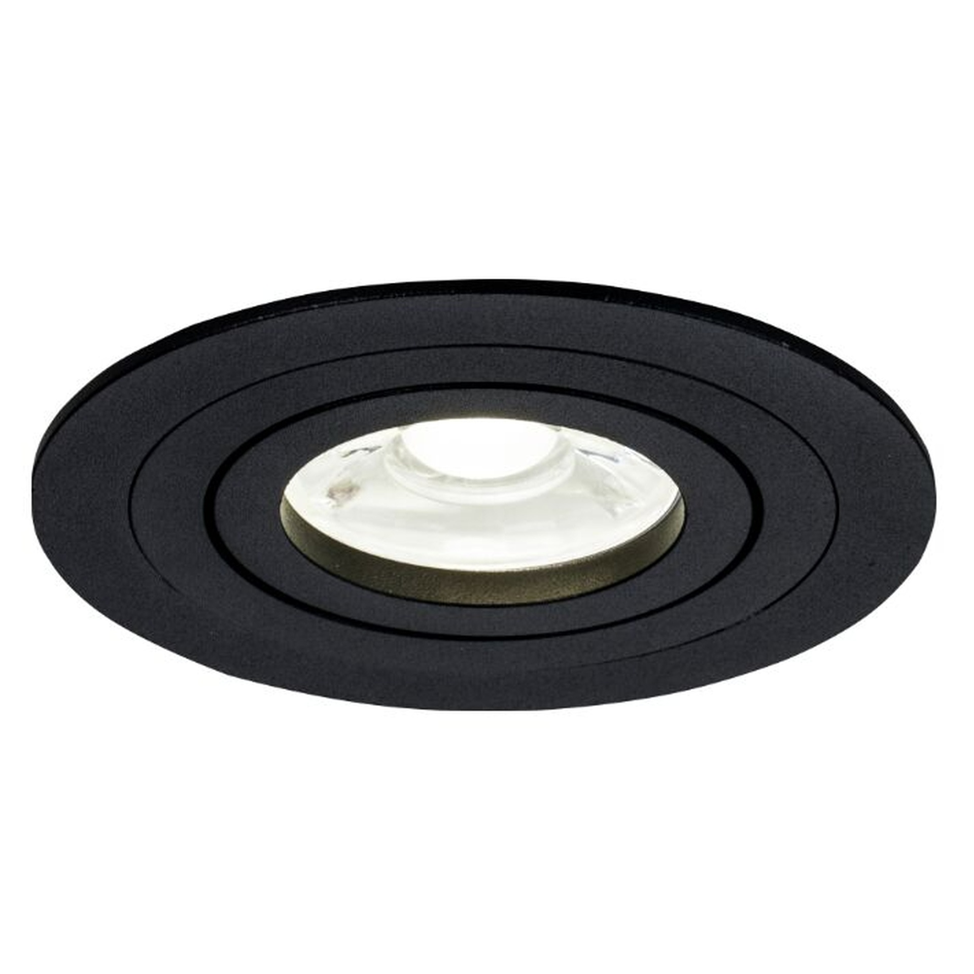 BASICO GU10 * RECESSED (ROUND)  BLACK