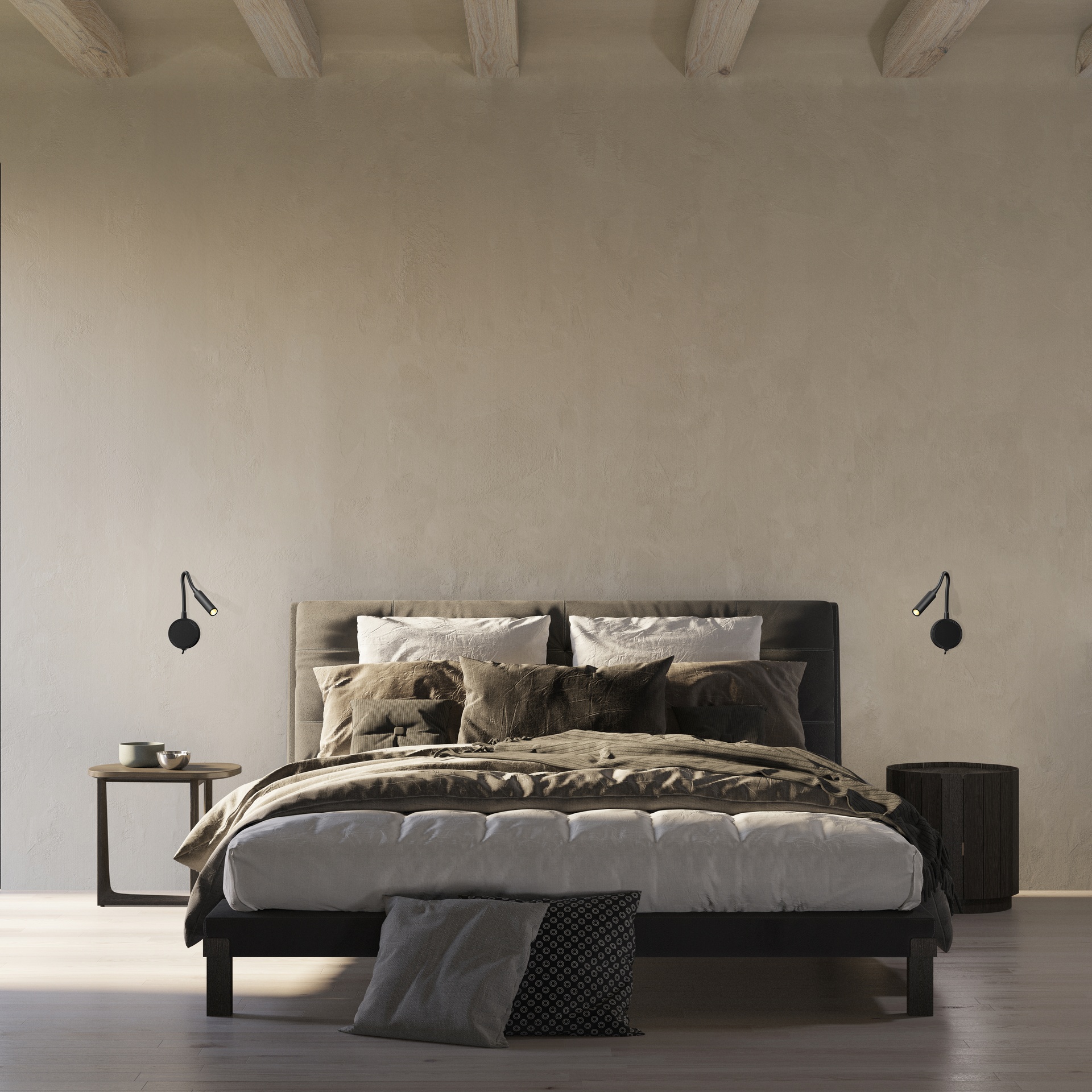 BOAVISTA * LED READING/WALL LAMP 1L - 3W BLACK