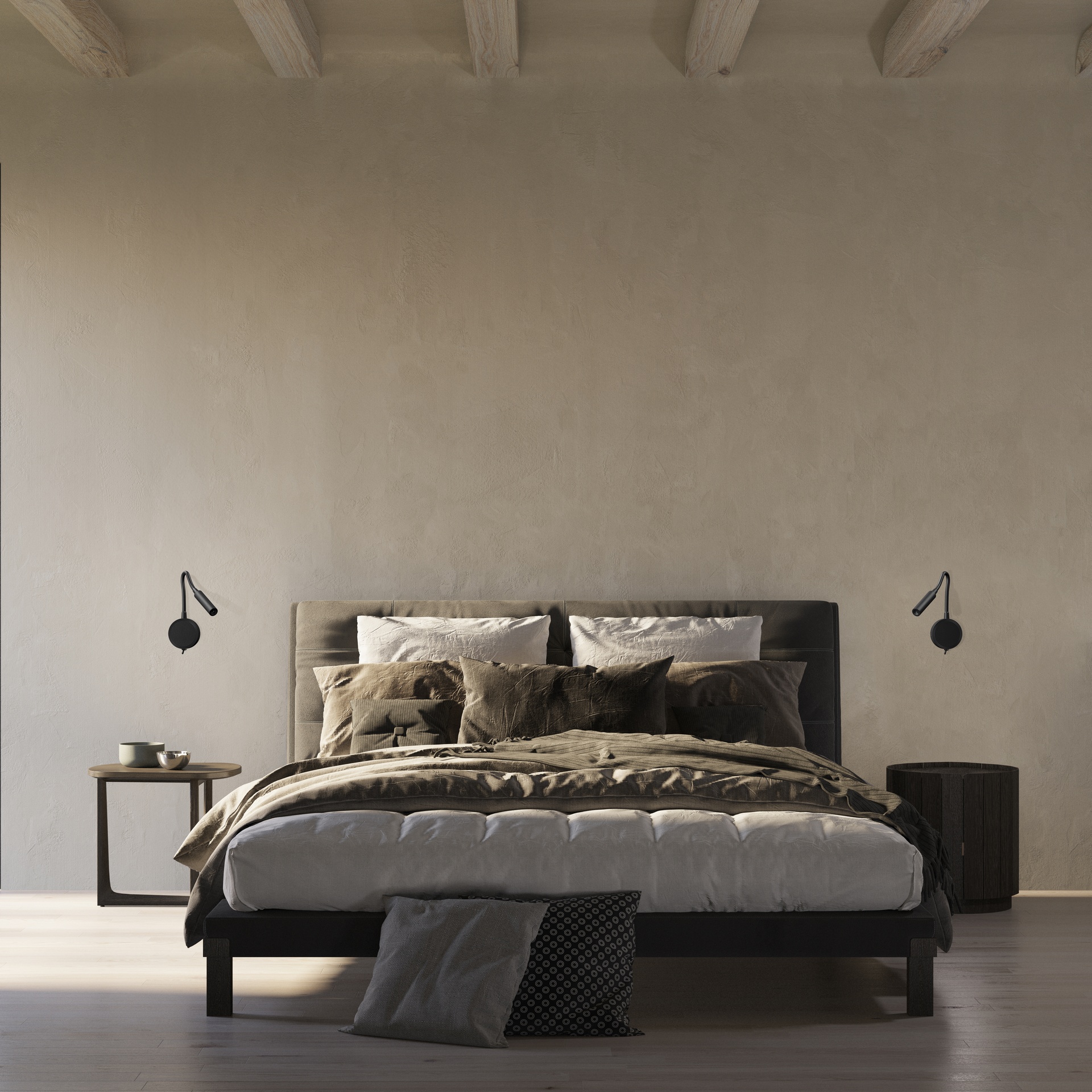 BOAVISTA * LED READING/WALL LAMP 1L - 3W BLACK
