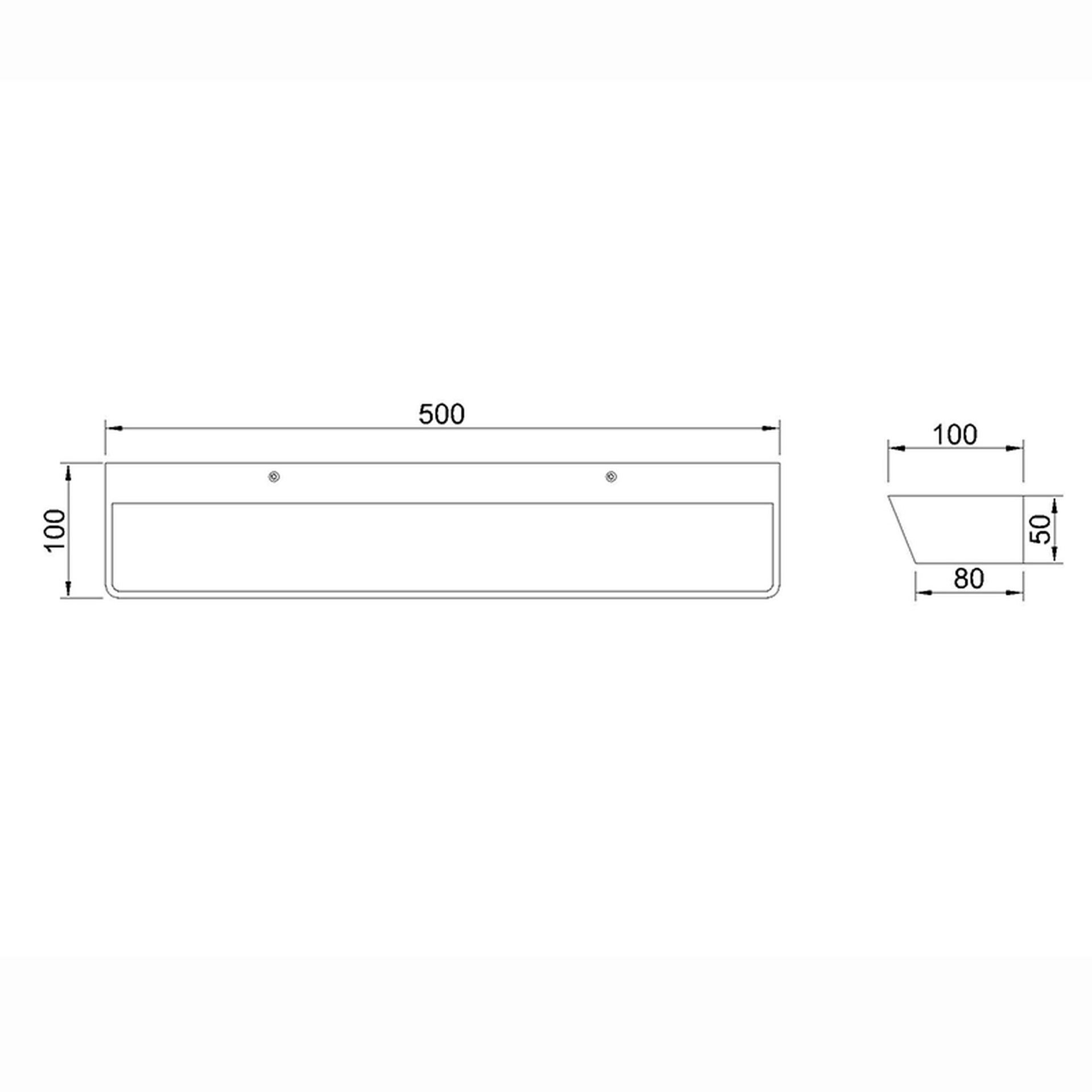 ALTEA * APPLIQUE LED BIANCO 40W - 3000K