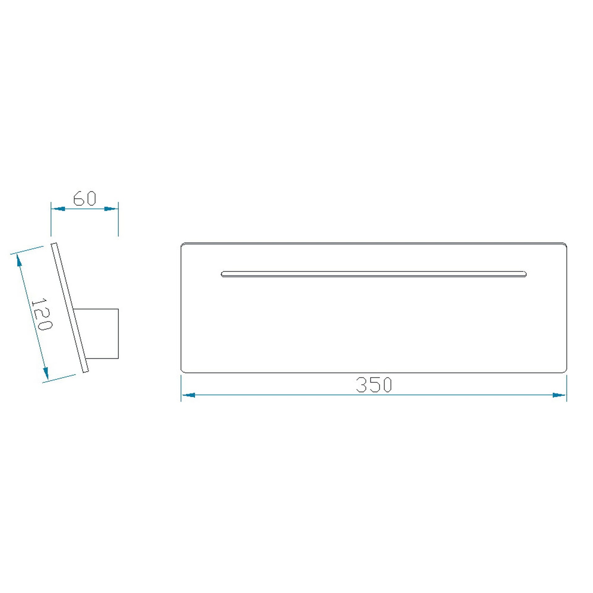 ***DES*** TOJA * LED RECTANGULE WALL LAMP 16W 4000K