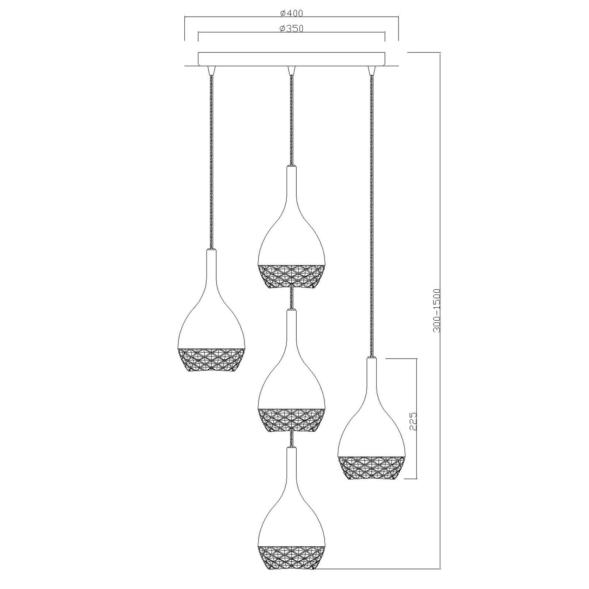 ***DES*** KHALIFA * PENDANT 5L (ROUND) 