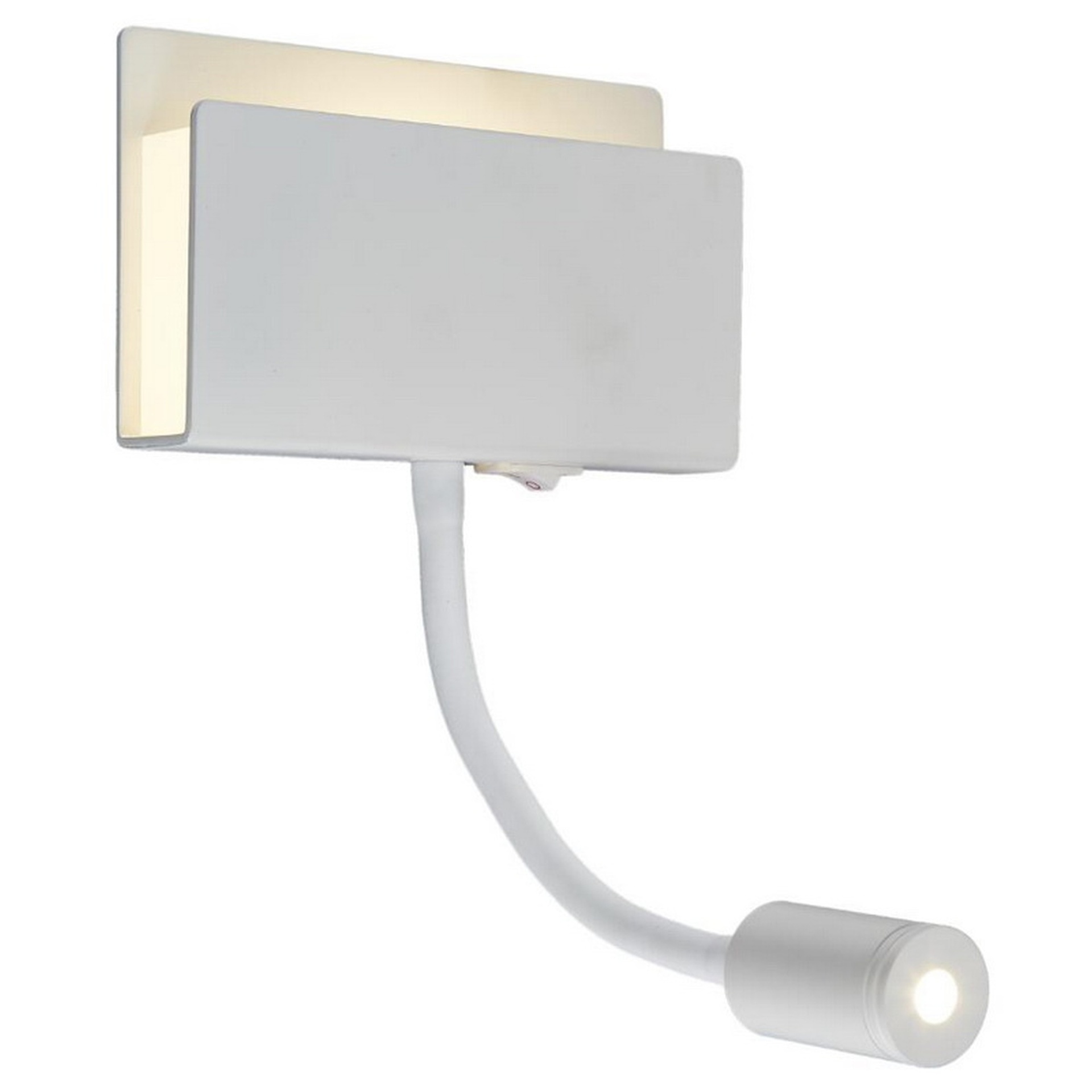 ***OFER/DES*** CABARETE * WALL LAMP WHITE 1+1L - 3+3 W - 3000k 