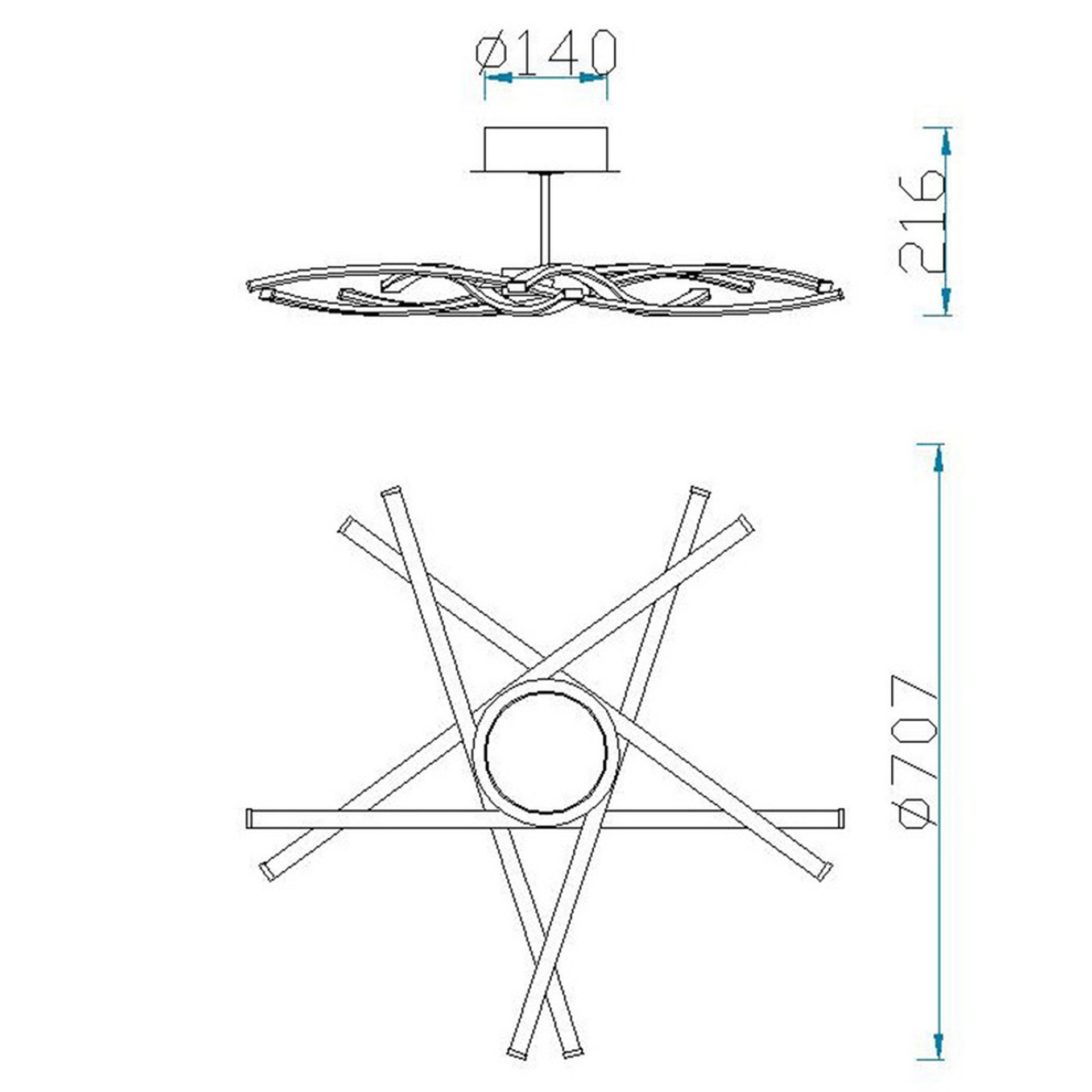 ***OFER/DES*** AIRE LED * SEMICEILING 42W - DIMMABLE (AIRE) 