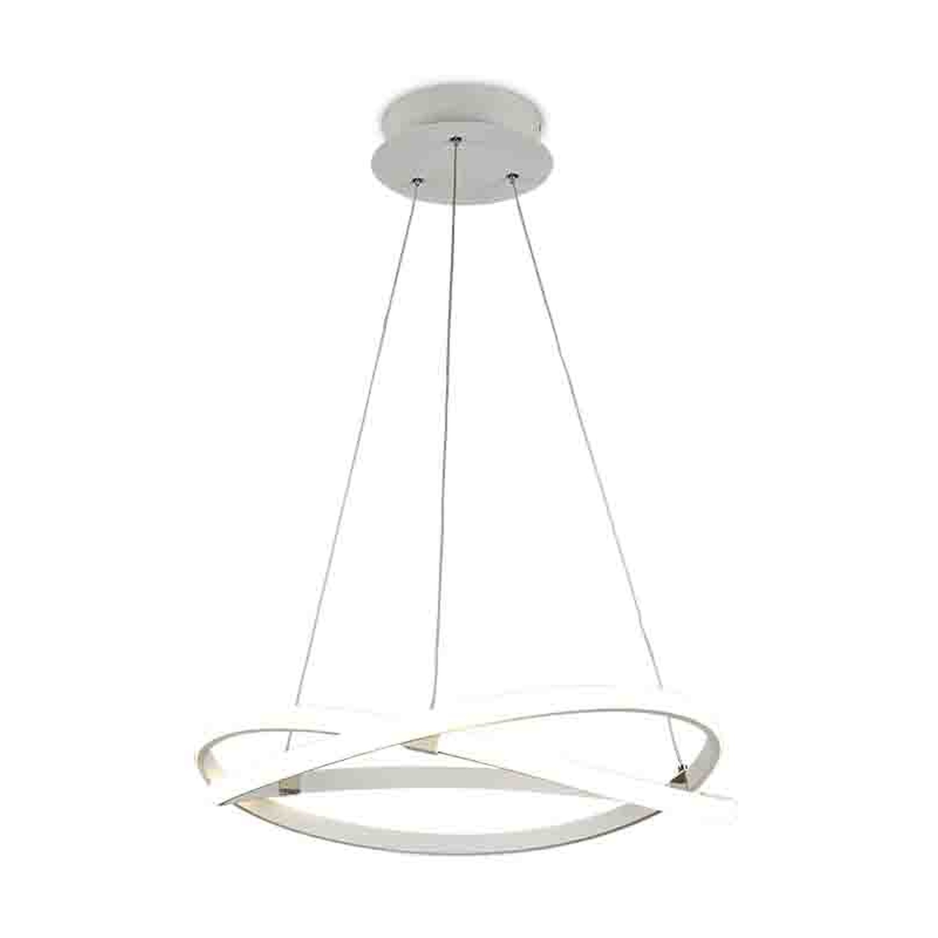 ***Des*** Infinity Blanc Intensité variable * Suspension Modèle moyen 50 Cm - Intensité variable