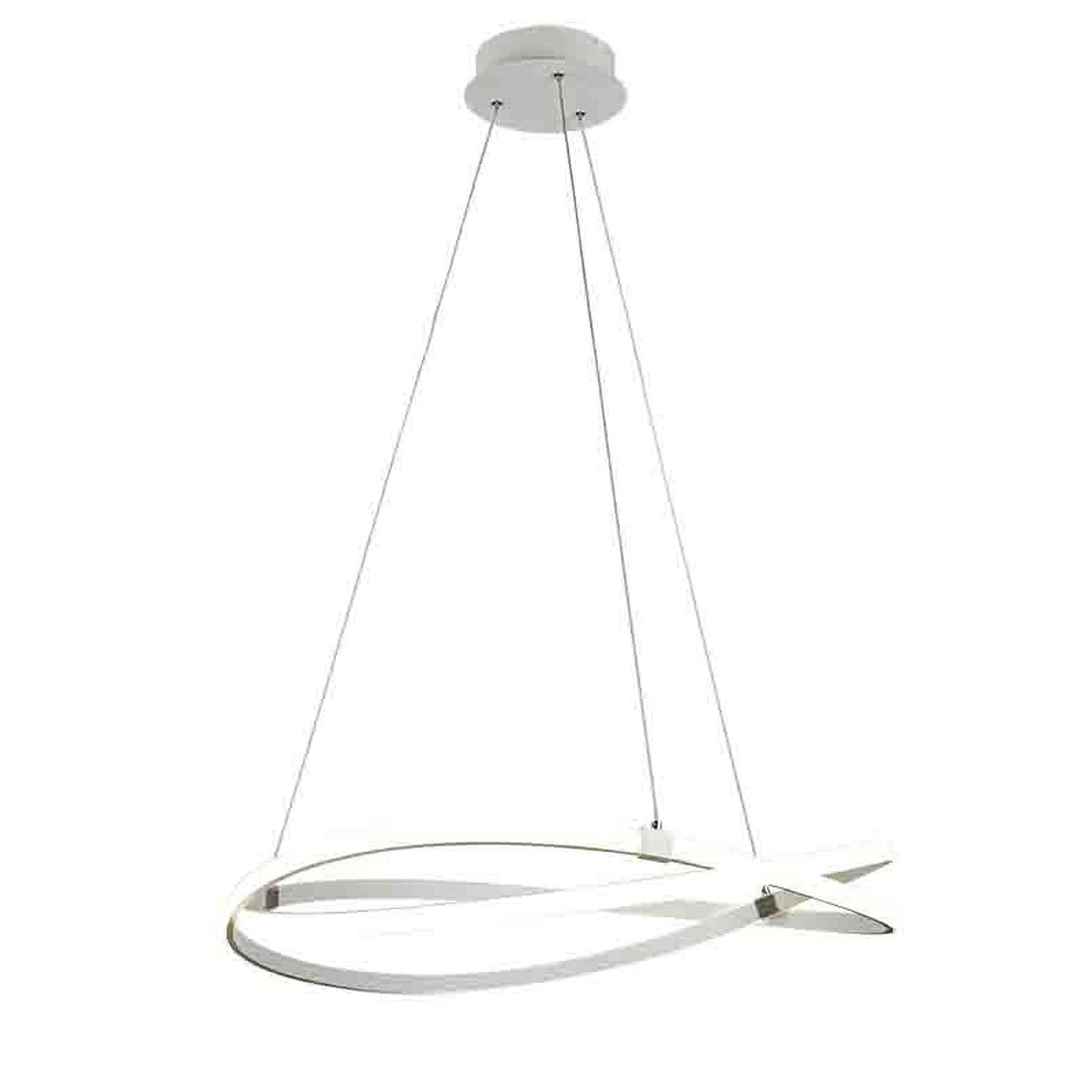 ***DES*** INFINITY WHITE DIM * LARGE PENDANT. 75 CM - DIMMABLE - 4000K
