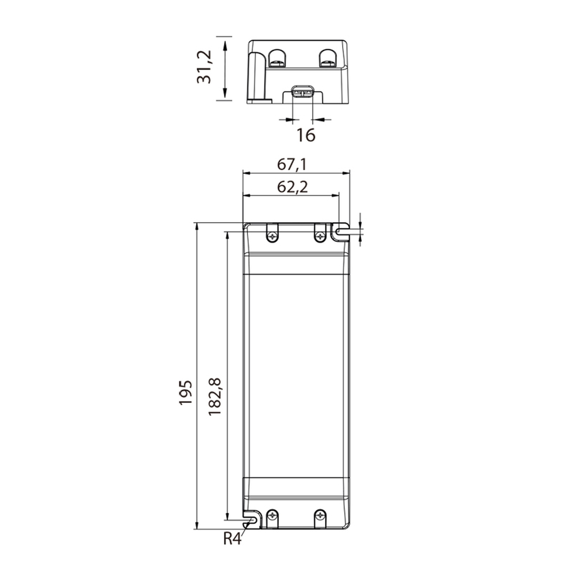 DRIVER TENSIONE COSTANTE IP20 24VDC  250W (SNP250-24VL)